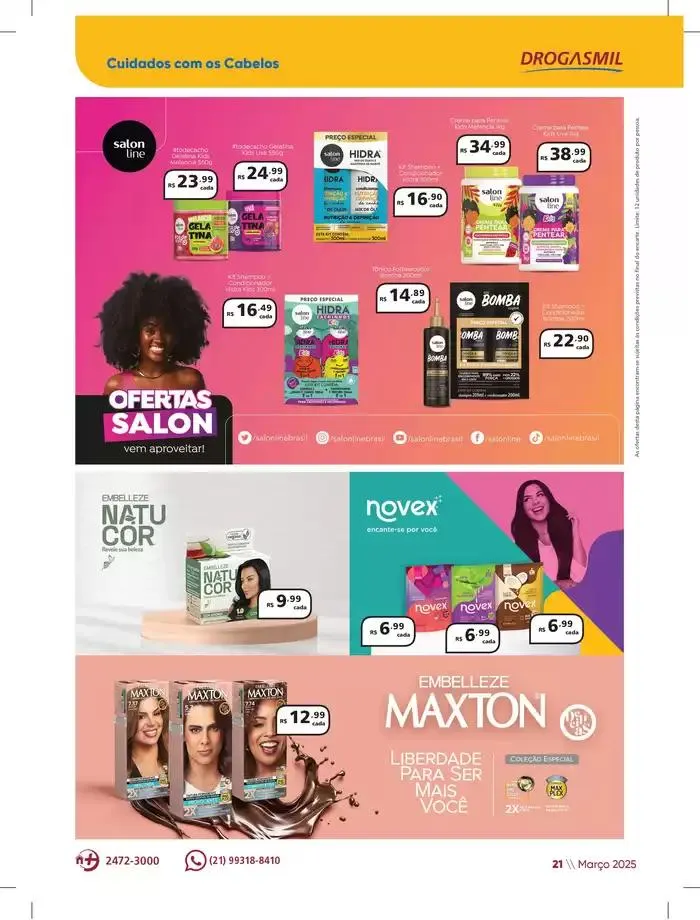 Encarte de Março de 2025 10 de março até 31 de março 2025 - Pagina 21