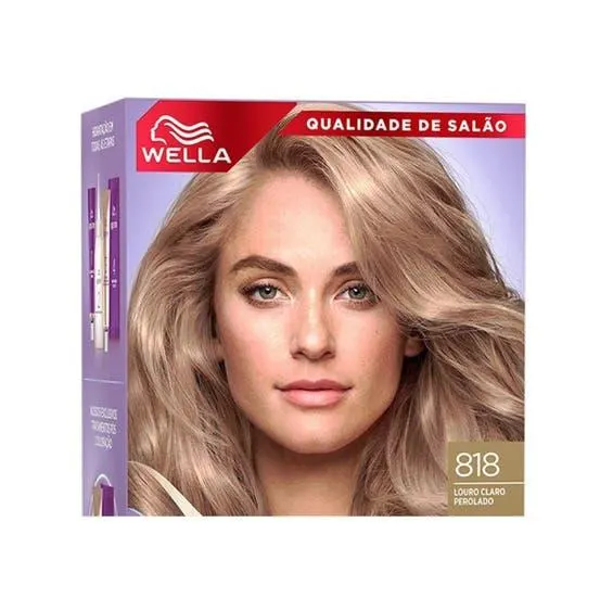 Tintura Koleston 8.18 Louro Claro Perolado