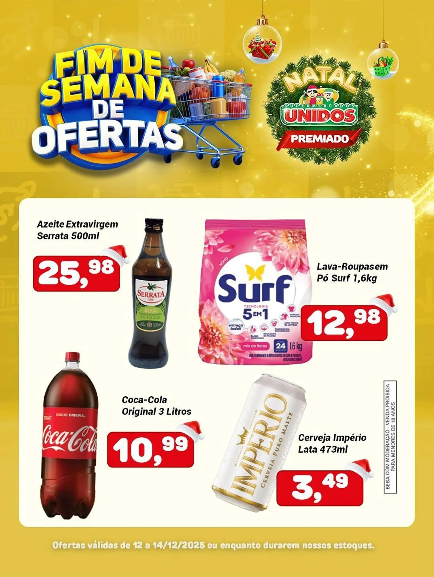 Encarte de Encarte Supermercados Unidos 12 de dezembro até 14 de dezembro 2025 - Pagina 2