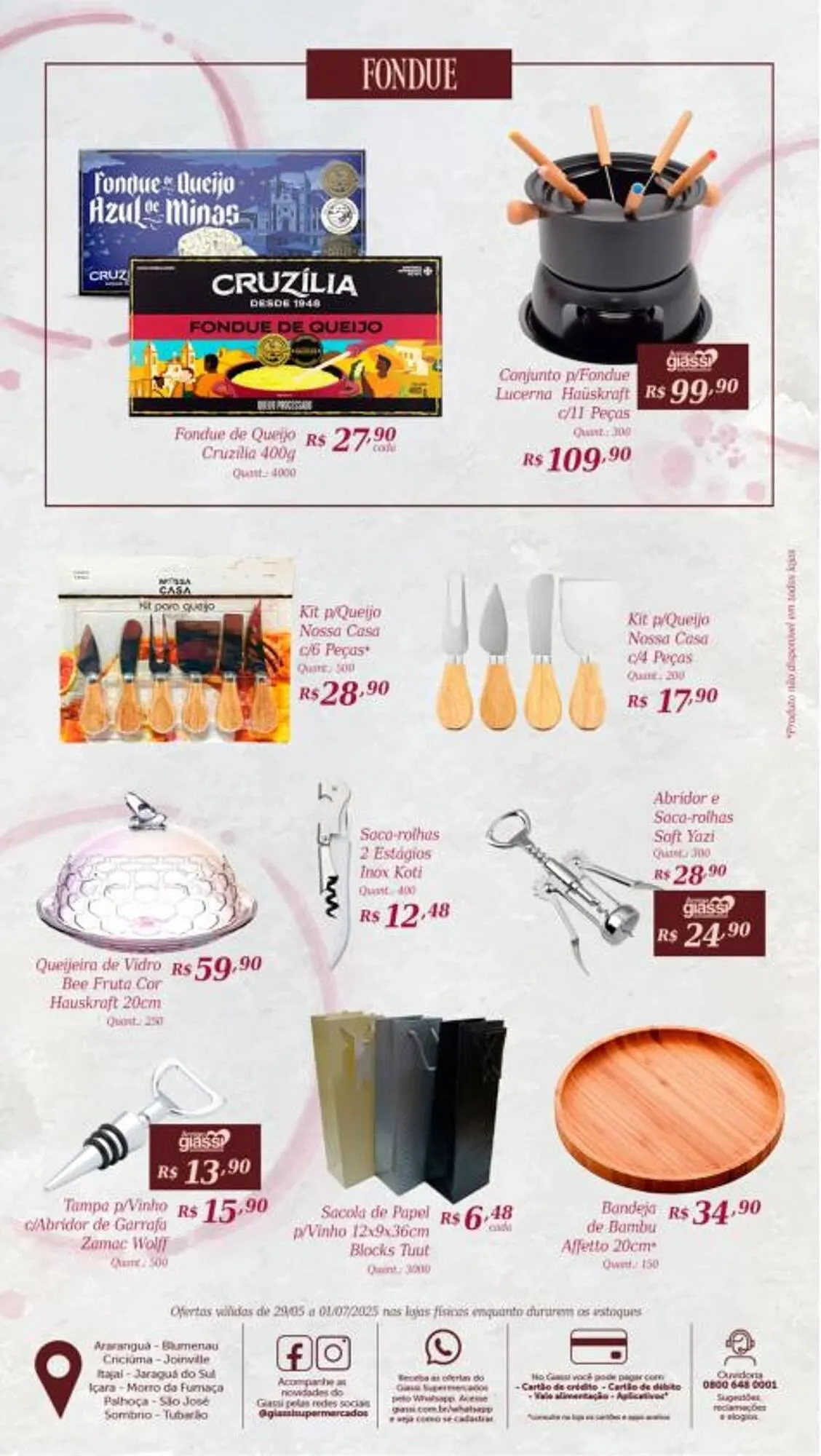 Encarte de Catálogo Giassi Supermercados 29 de maio até 1 de julho 2025 - Pagina 12