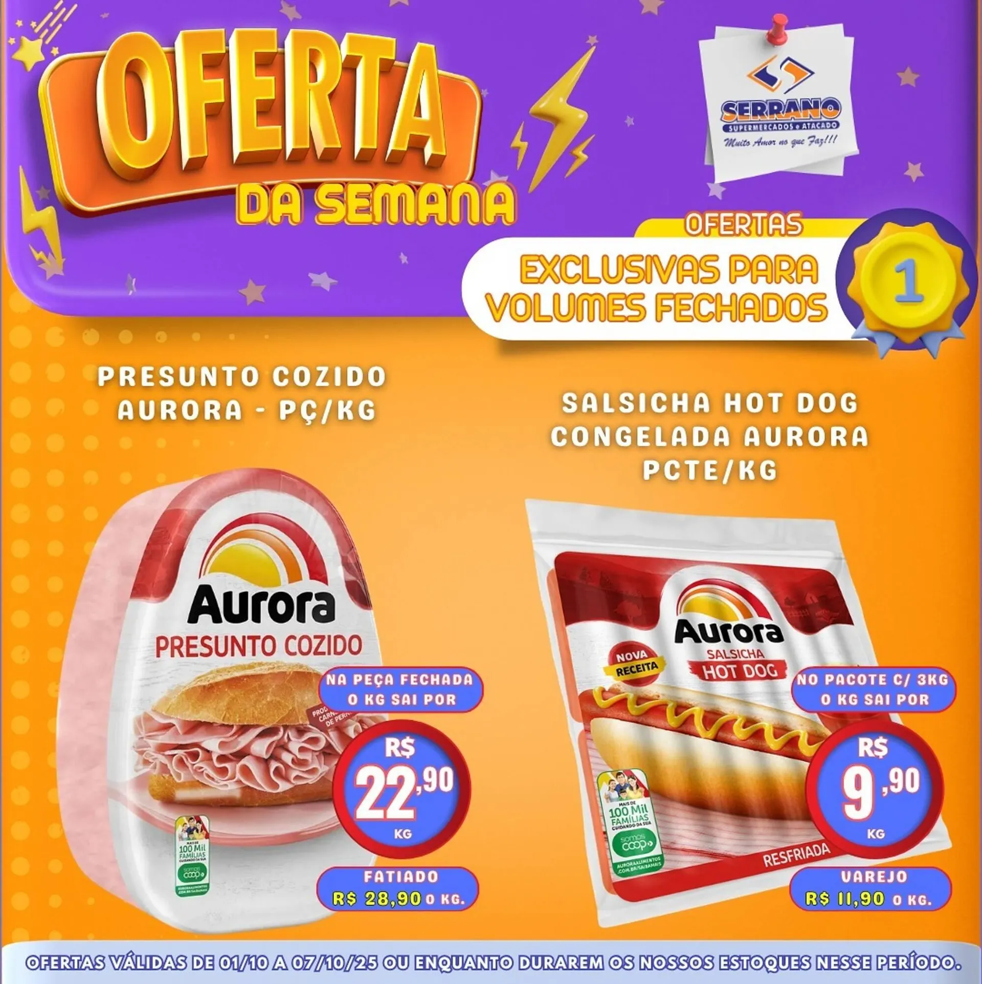 Encarte de Catálogo Serrano Supermercado 1 de outubro até 7 de outubro 2025 - Pagina 4