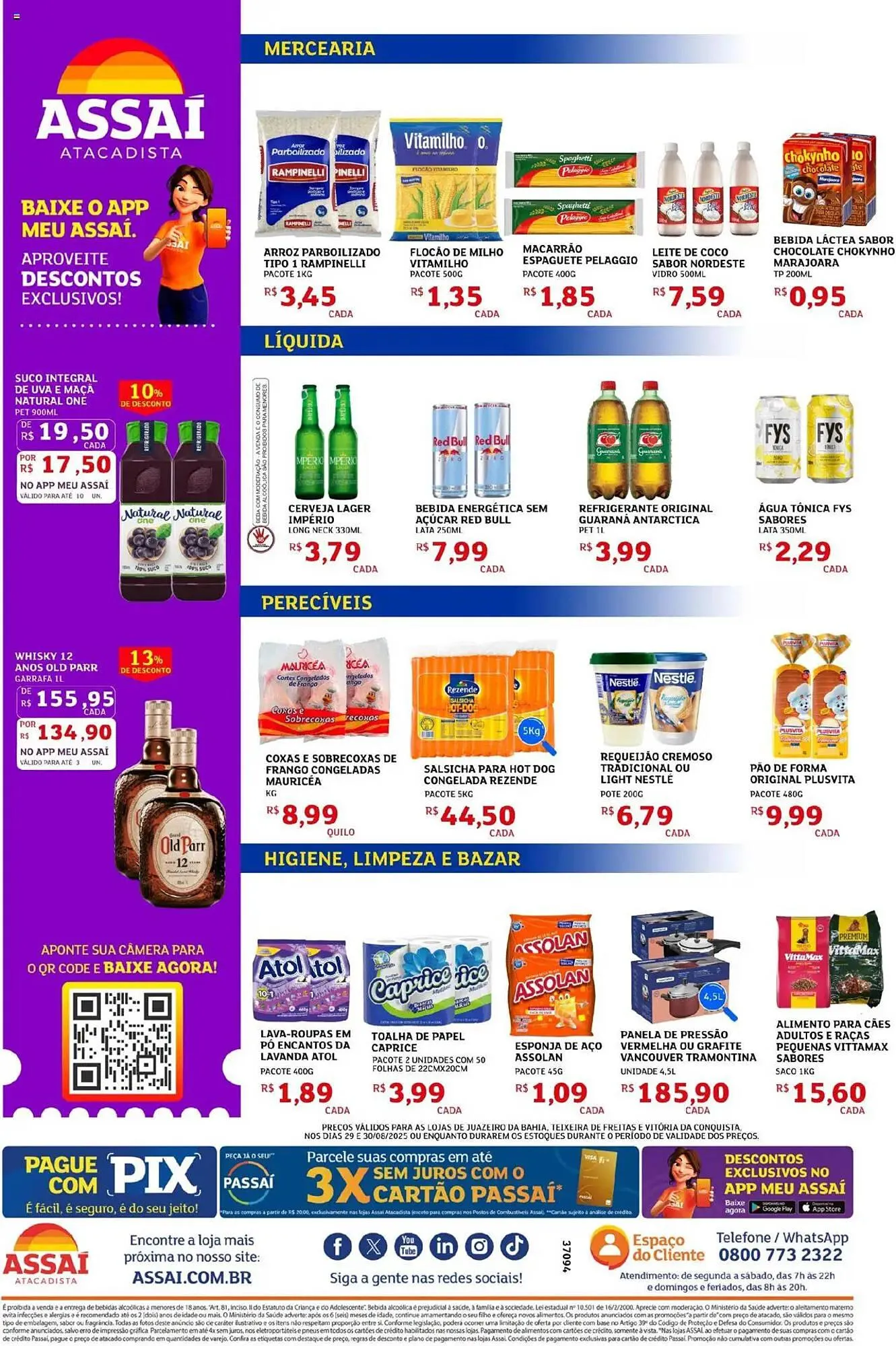 Encarte de Catálogo Assaí Atacadista 29 de agosto até 30 de agosto 2025 - Pagina 2