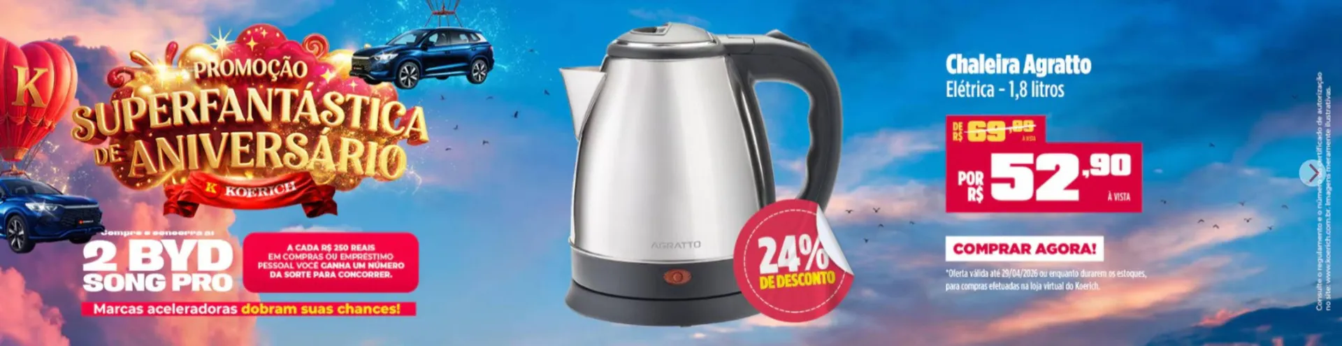 Encarte de Catálogo Lojas Koerich 27 de abril até 30 de abril 2026 - Pagina 7