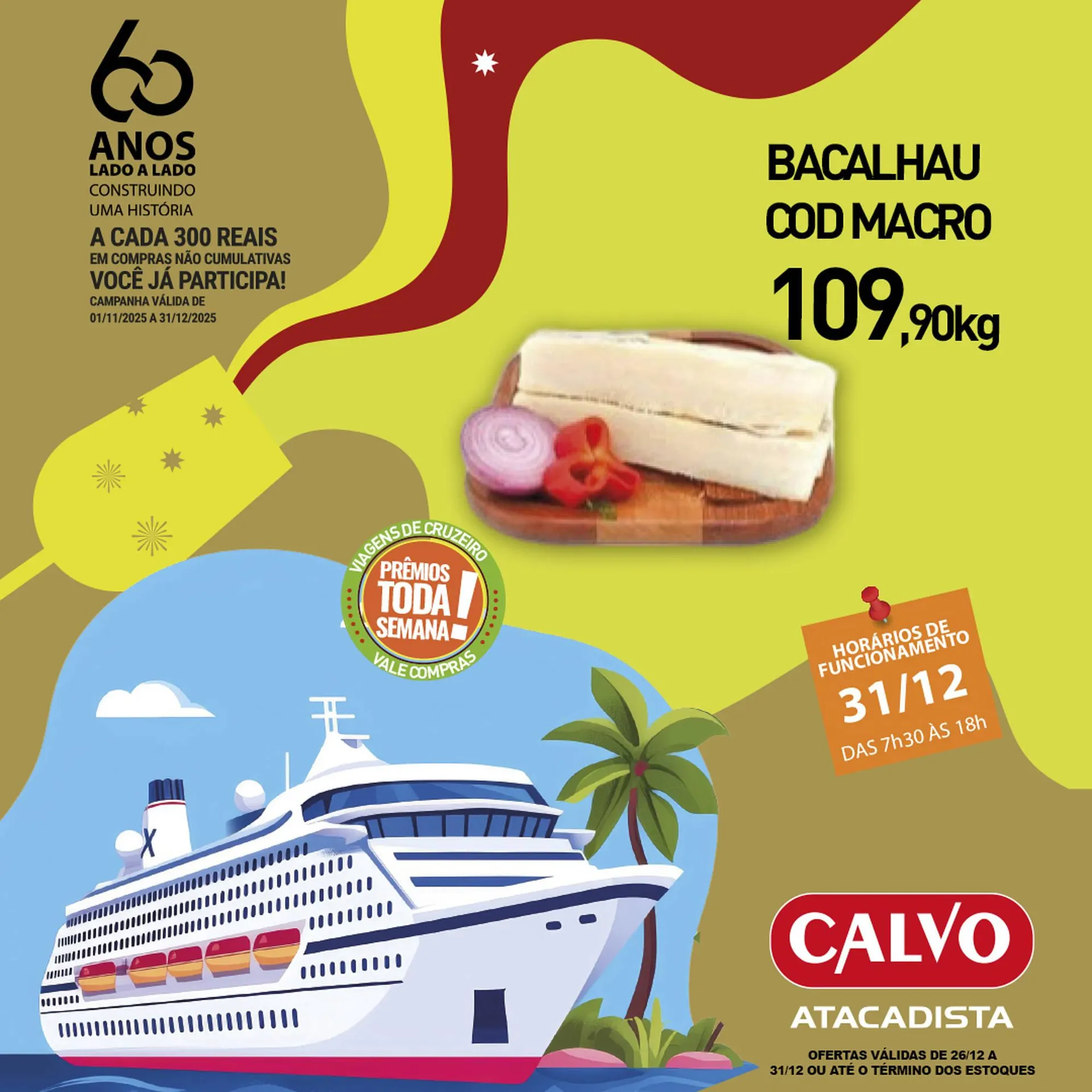 Encarte de Folheto Calvo Atacadista 26 de dezembro até 31 de dezembro 2025 - Pagina 4