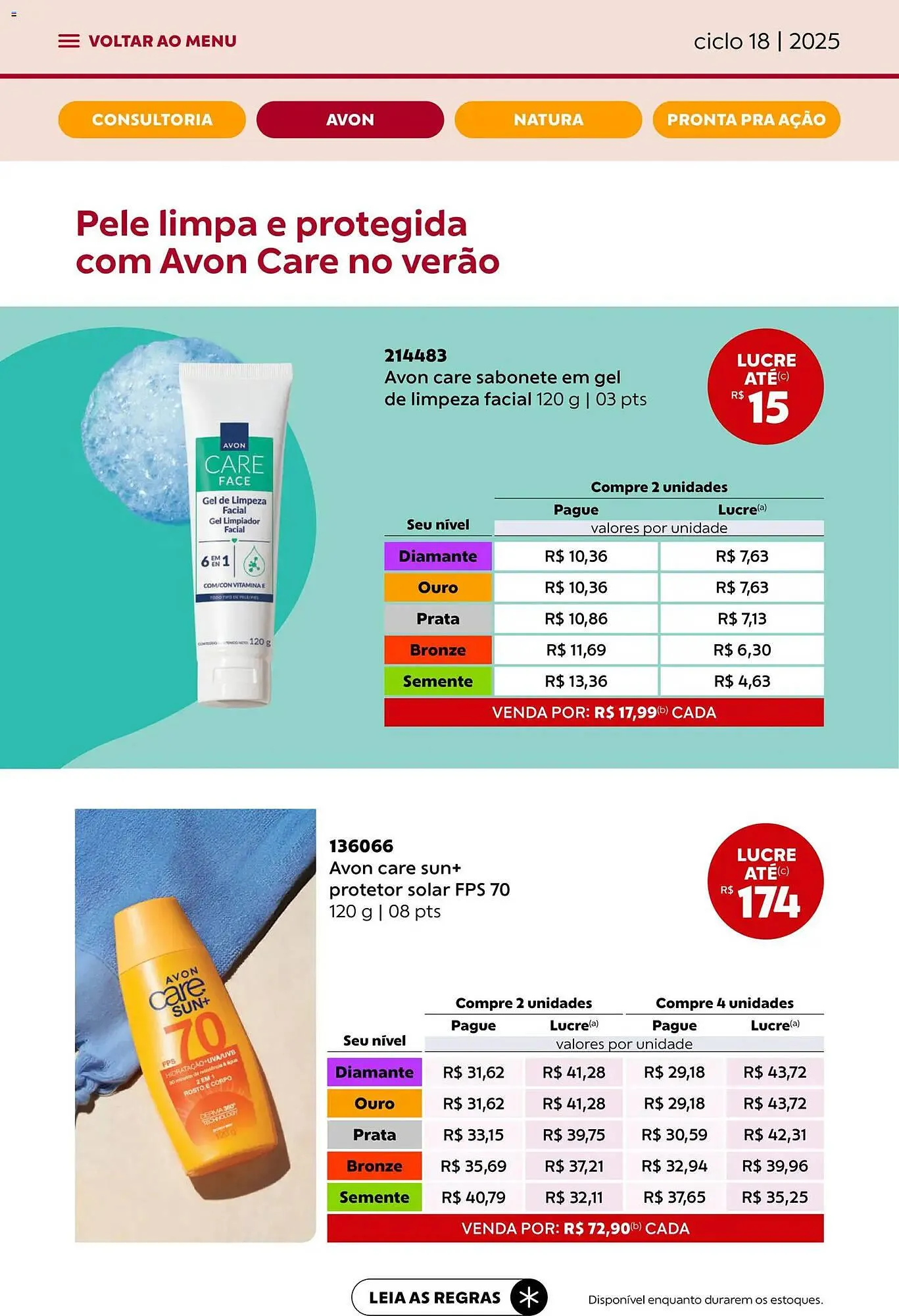 Encarte de Catálogo Avon 29 de outubro até 30 de novembro 2025 - Pagina 32