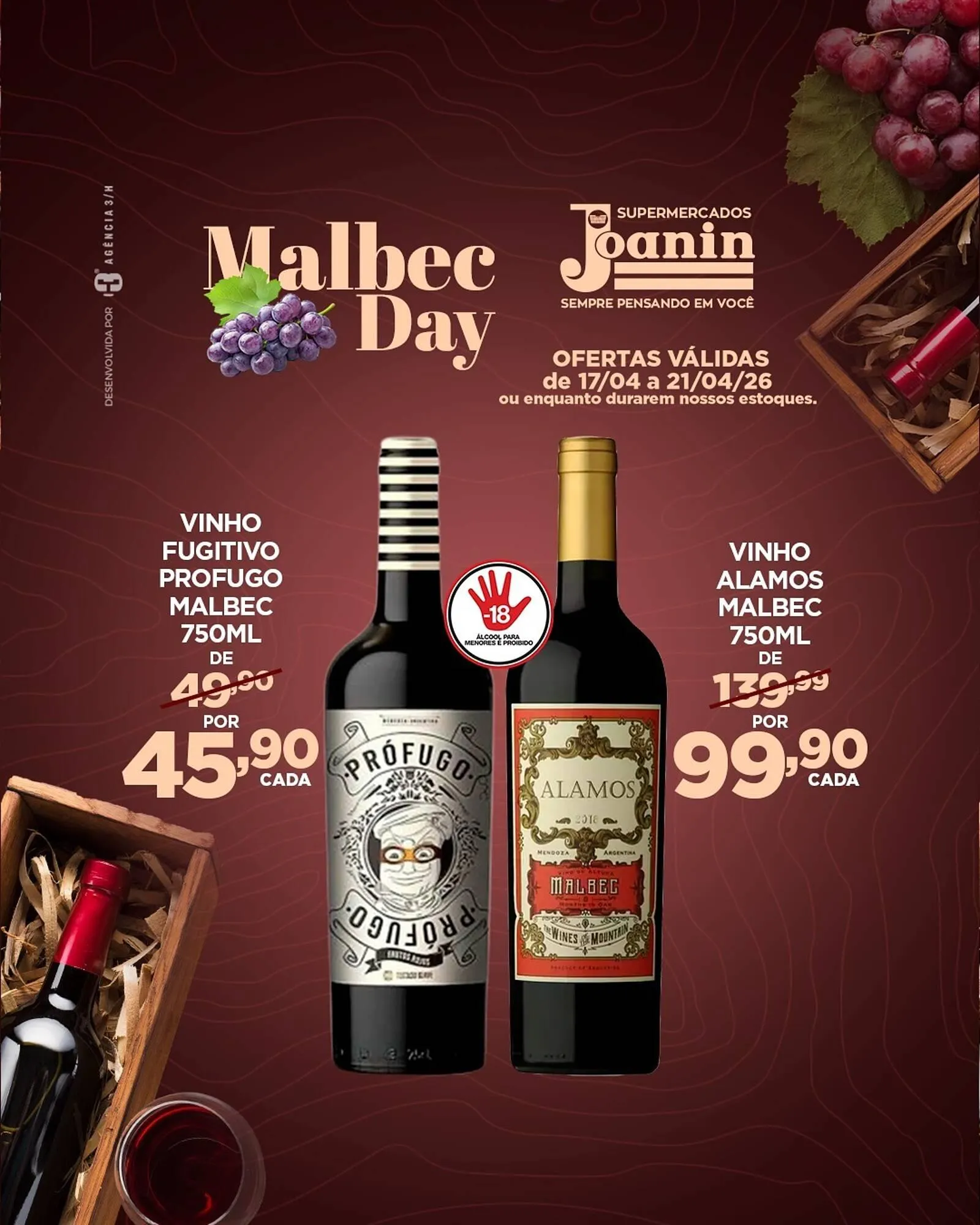 Encarte de Catálogo Supermercados Joanin 17 de abril até 21 de abril 2026 - Pagina 3