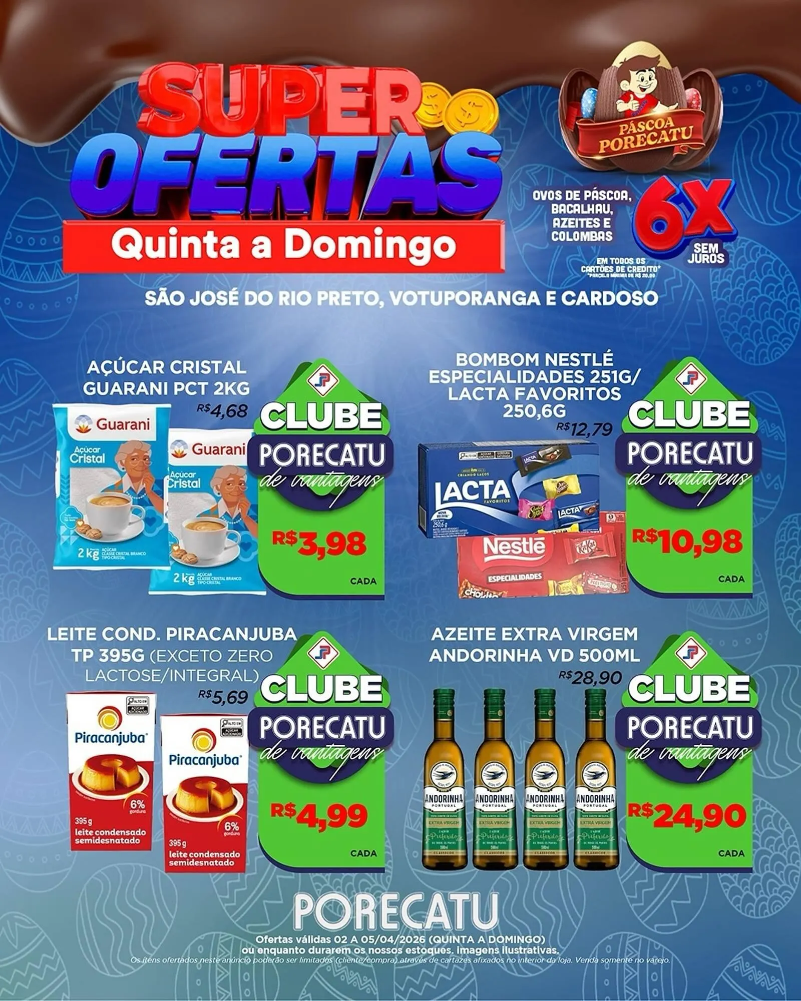 Encarte de Catálogo Supermercado Porecatu 2 de abril até 5 de abril 2026 - Pagina 1
