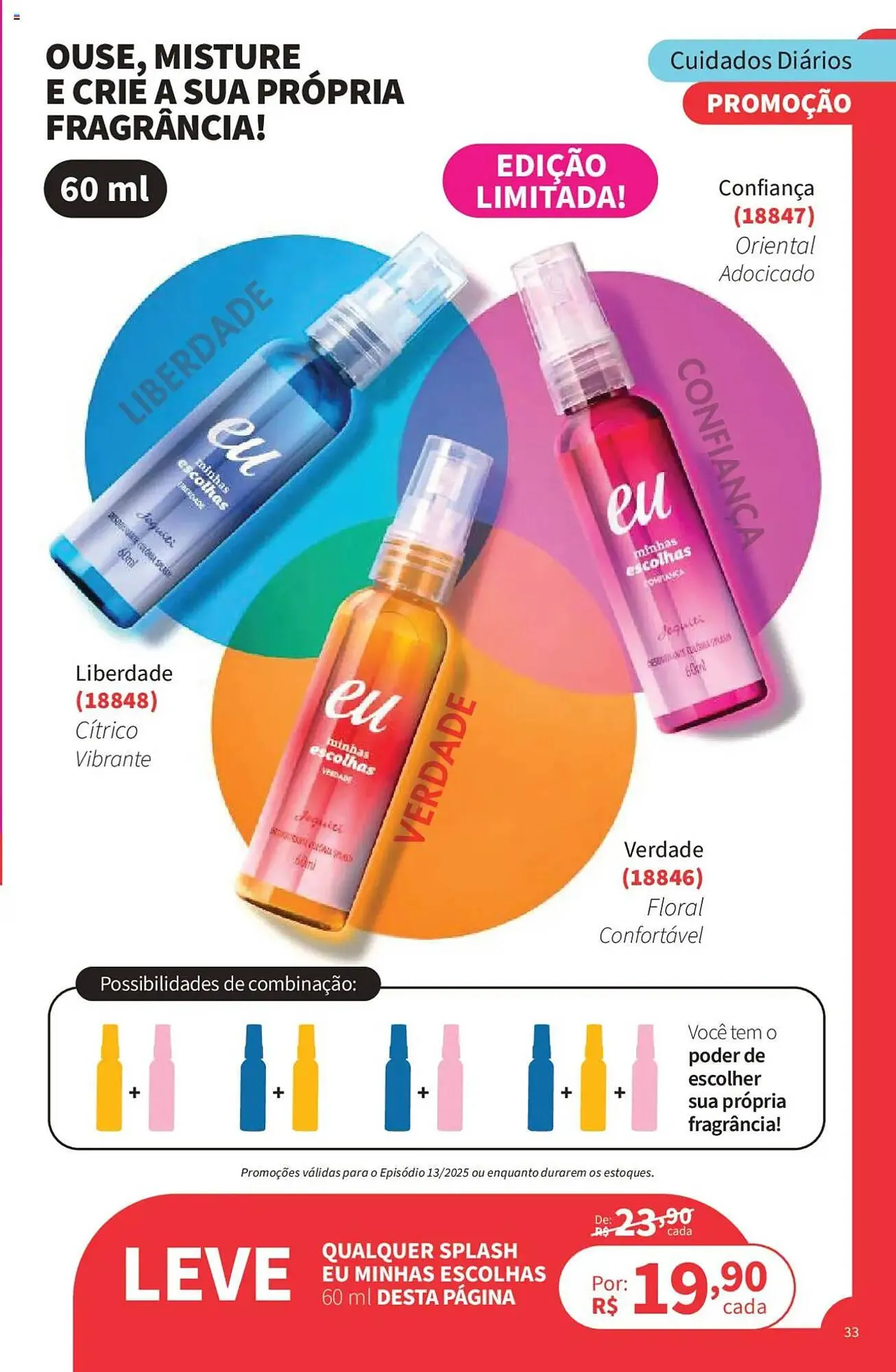 Encarte de Catálogo Jequiti 19 de setembro até 10 de outubro 2025 - Pagina 33