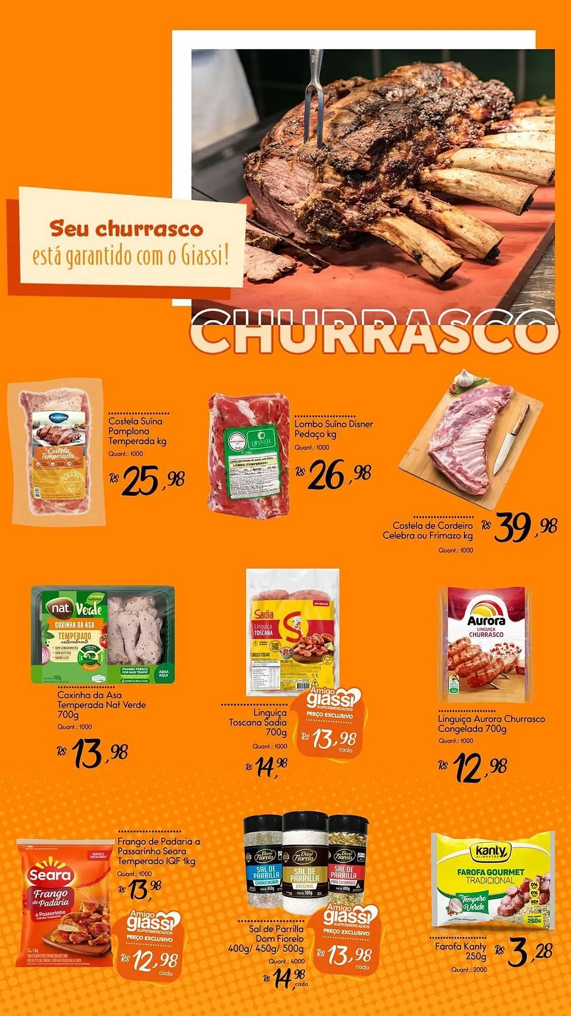 Encarte de Catálogo Giassi Supermercados 11 de agosto até 14 de agosto 2025 - Pagina 17
