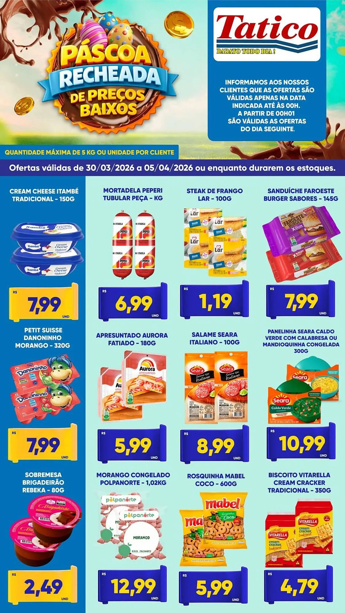 Encarte de Tabloide Tatico 30 de março até 5 de abril 2026 - Pagina 2