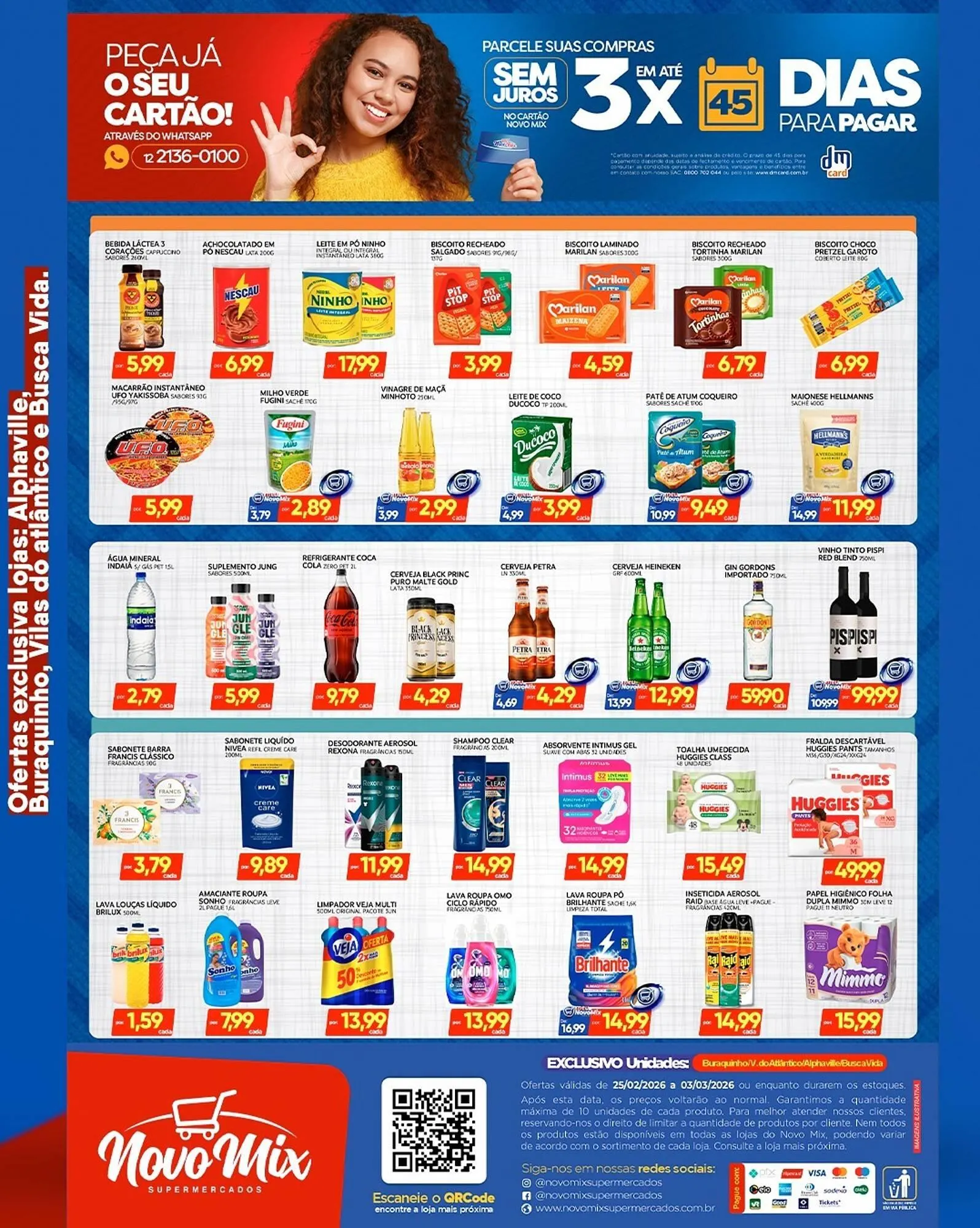 Encarte de Encarte Novo Mix 25 de fevereiro até 3 de março 2026 - Pagina 5