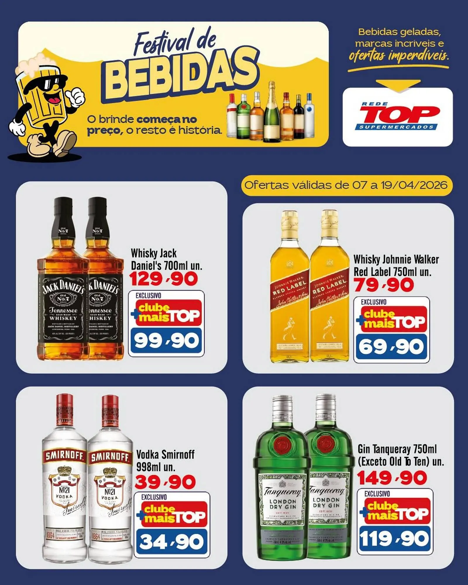 Encarte de Encarte Rede Top 7 de abril até 19 de abril 2026 - Pagina 4