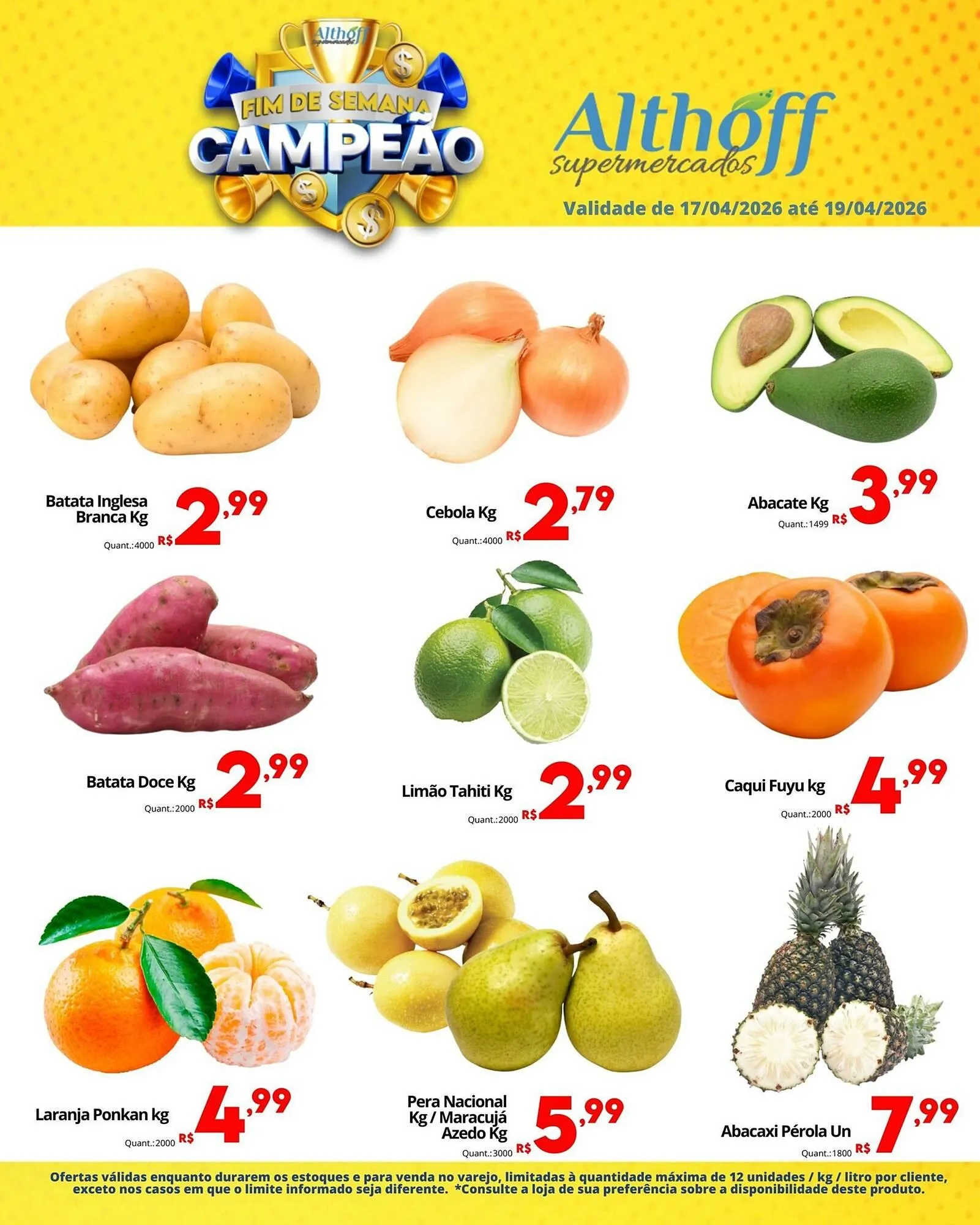 Encarte de Encarte Althoff Supermercados 17 de abril até 19 de abril 2026 - Pagina 4