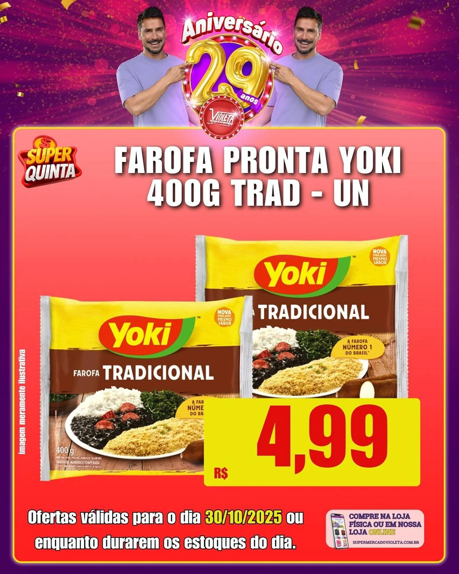 Encarte de Catálogo Violeta Supermercados 29 de outubro até 30 de outubro 2025 - Pagina 5