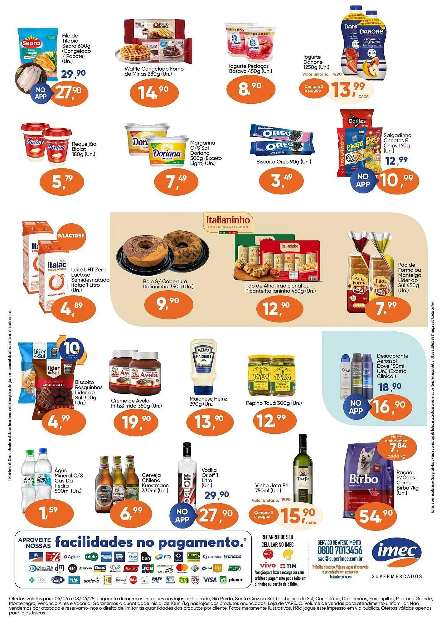 Encarte de Catálogo Imec Supermercados 5 de junho até 8 de junho 2025 - Pagina 2