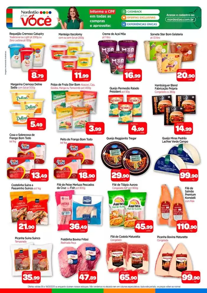 Encarte de Encarte Nordestao 8 de março até 18 de março 2025 - Pagina 8