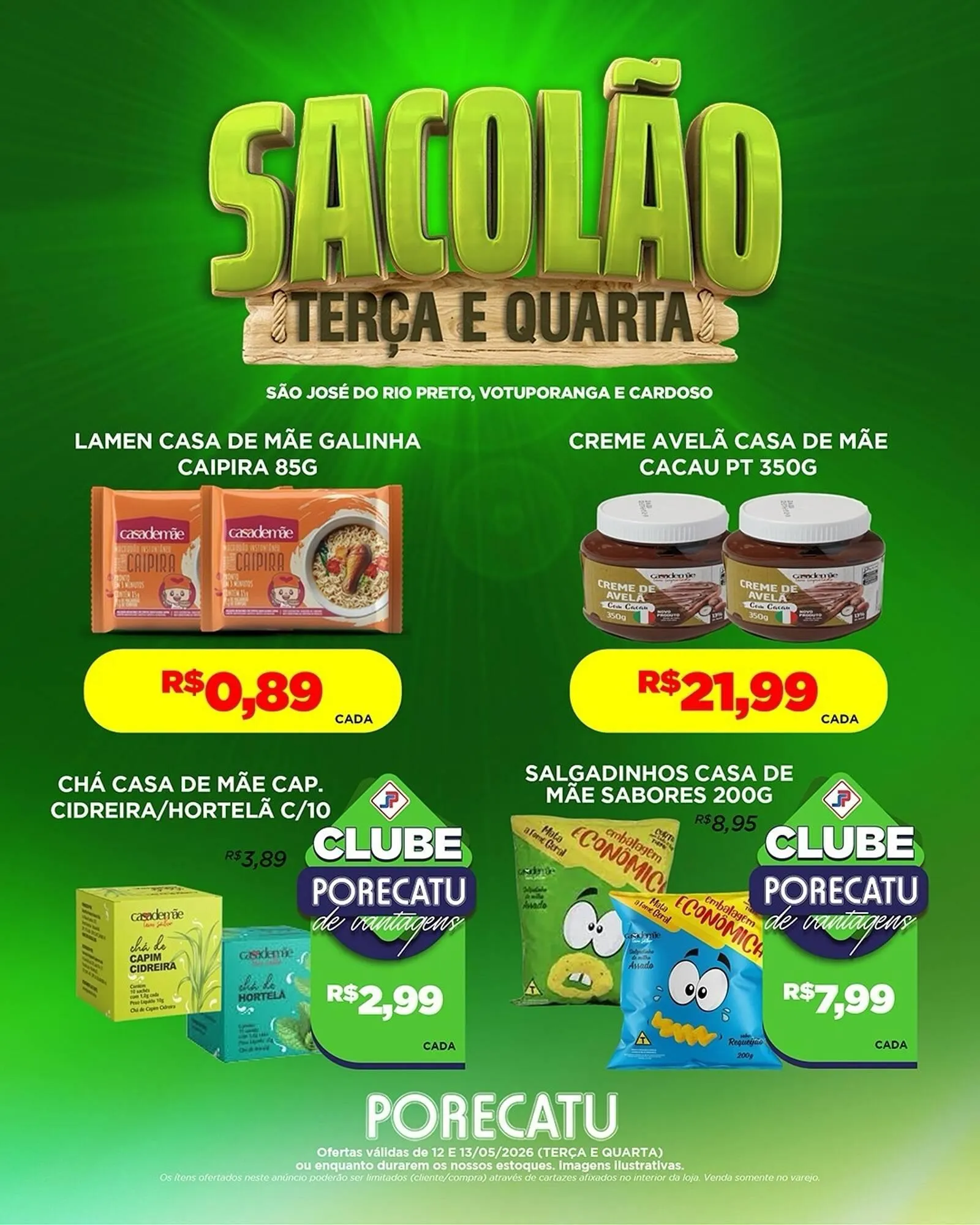 Encarte de Catálogo Supermercado Porecatu 12 de maio até 13 de maio 2026 - Pagina 11