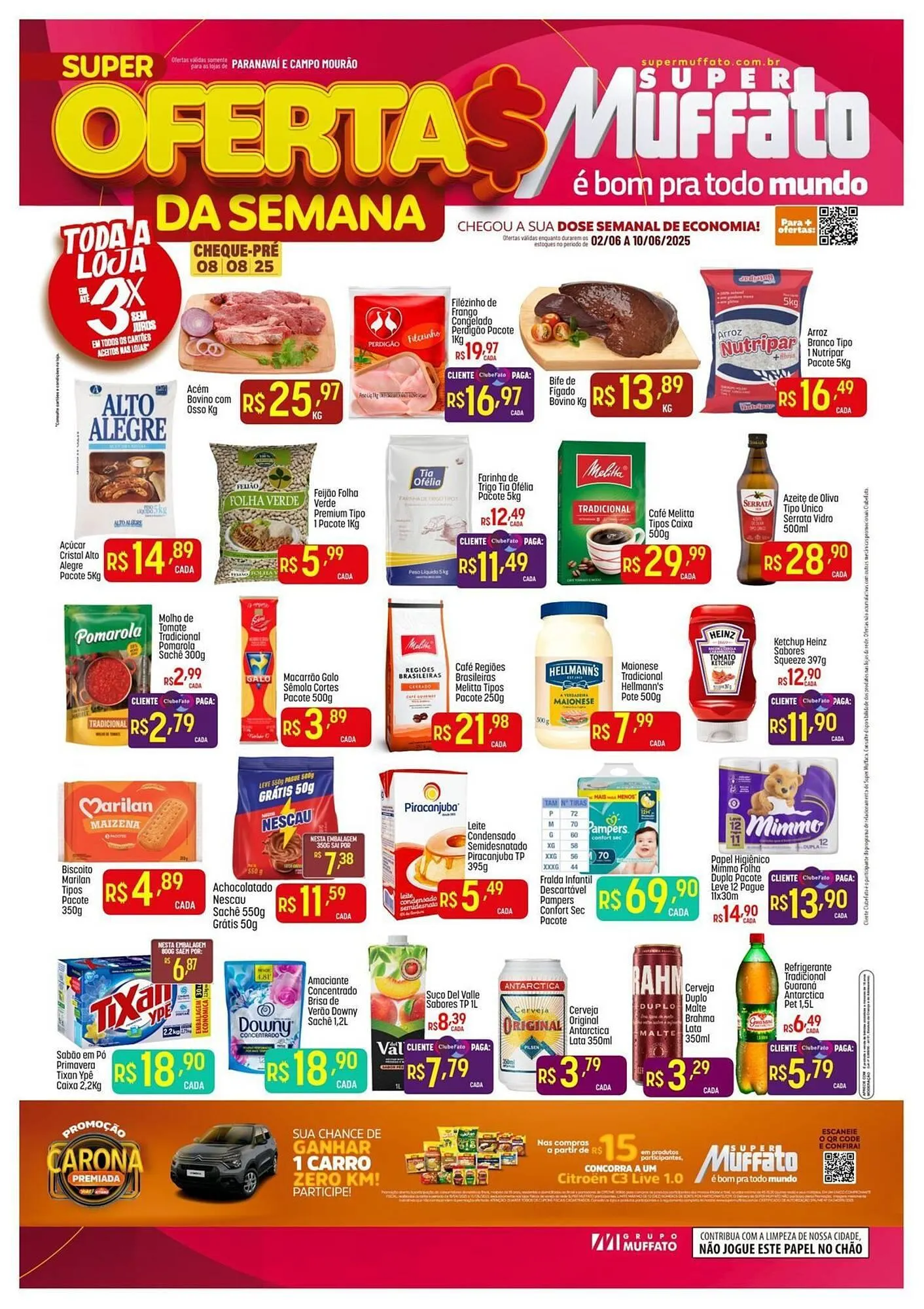 Encarte de Catálogo Muffato 2 de junho até 10 de junho 2025 - Pagina 1