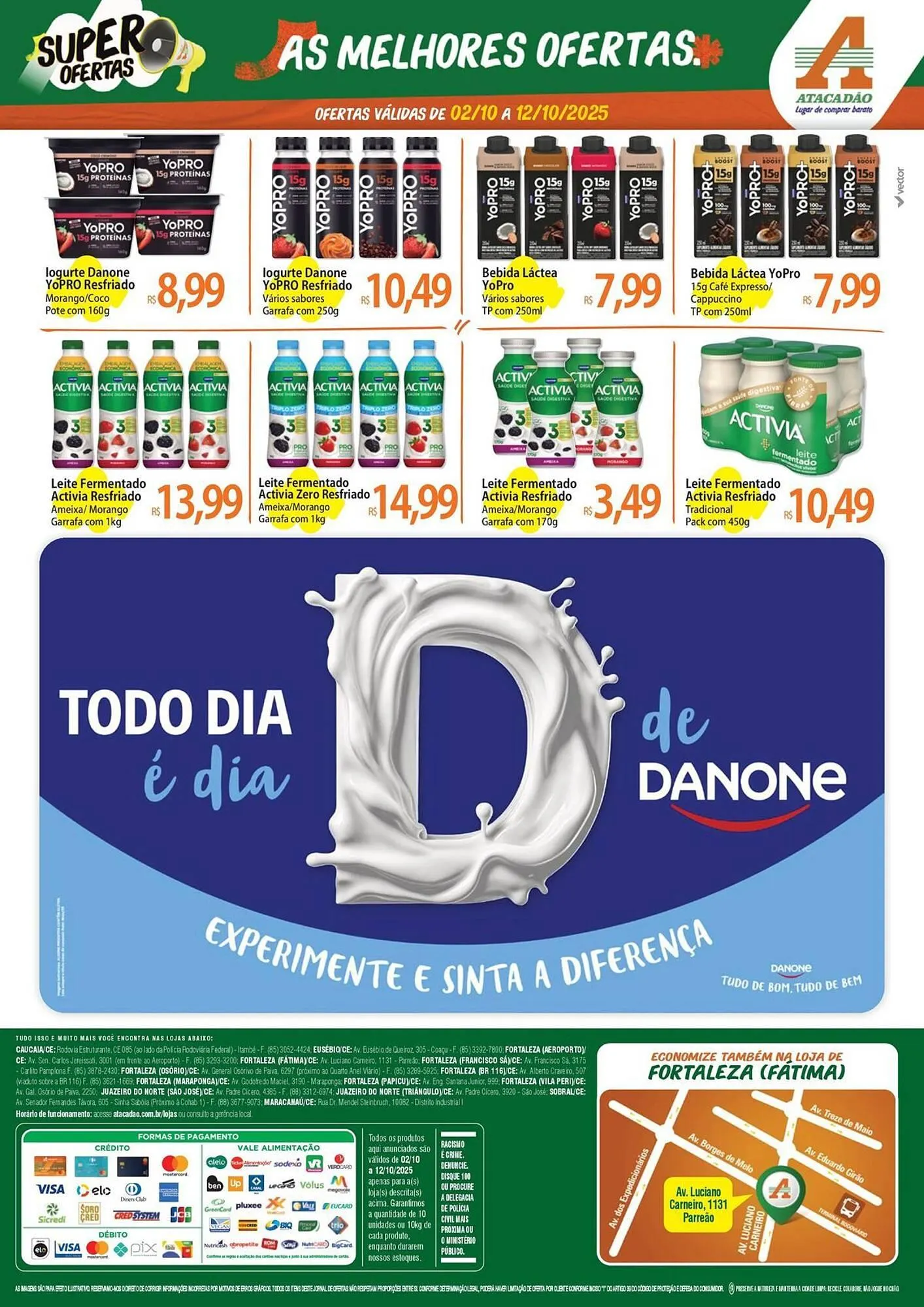 Encarte de Folheto Atacadão 2 de outubro até 12 de outubro 2025 - Pagina 2