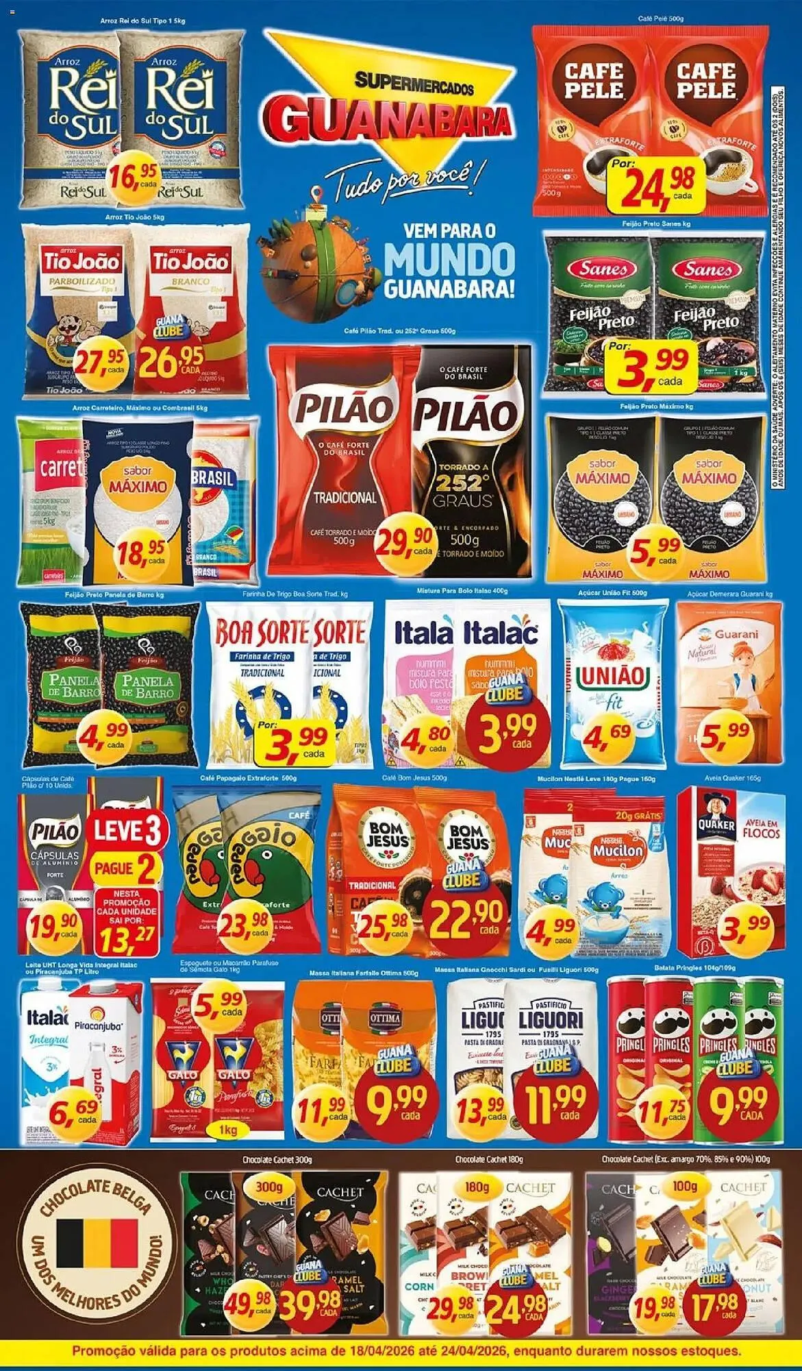 Encarte de Encarte Supermercados Guanabara 18 de abril até 24 de abril 2026 - Pagina 2