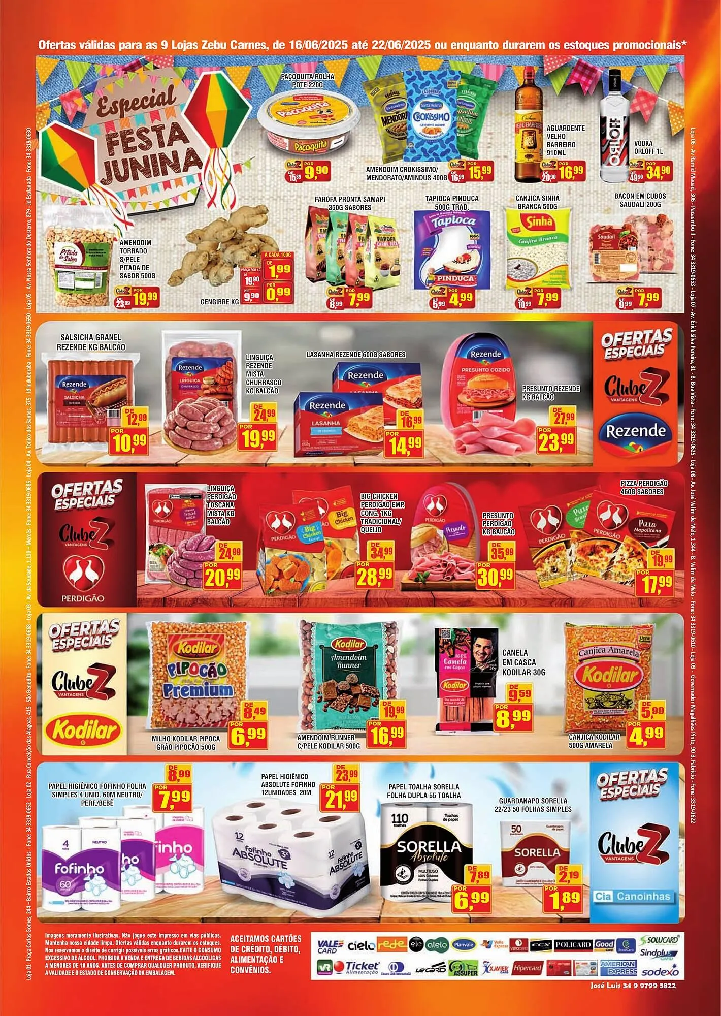 Encarte de Catálogo Zebu Carnes Supermercados 16 de junho até 22 de junho 2025 - Pagina 2