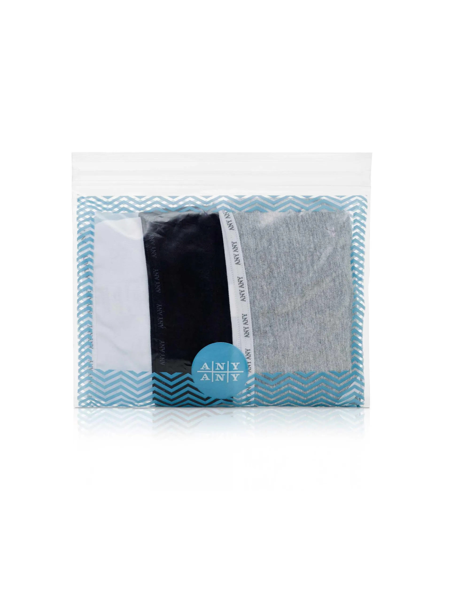 Kit Com 3 Calcinhas Biquíni Elástico