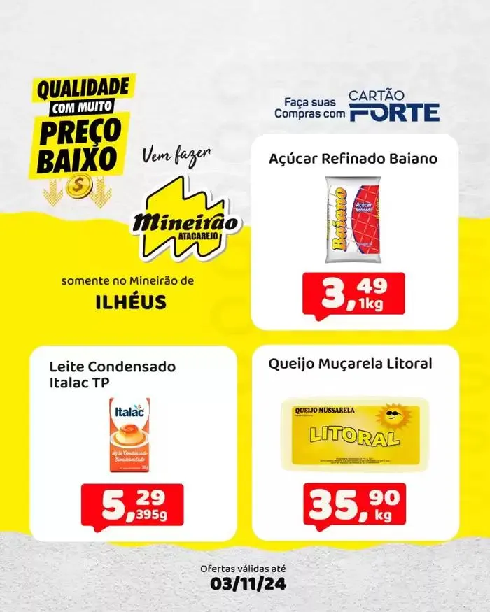 Encarte de Encarte Mineirão Atacarejo 28 de outubro até 3 de novembro 2024 - Pagina 3