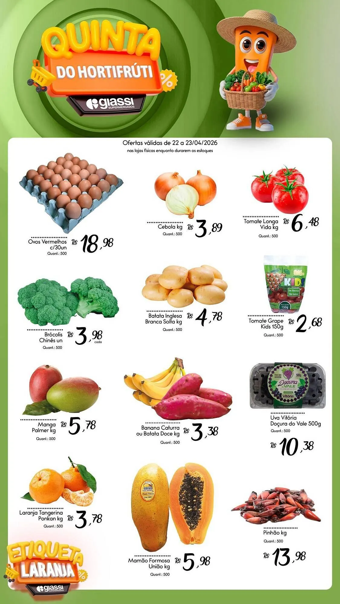 Encarte de Encarte Giassi Supermercados 22 de abril até 23 de abril 2026 - Pagina 2