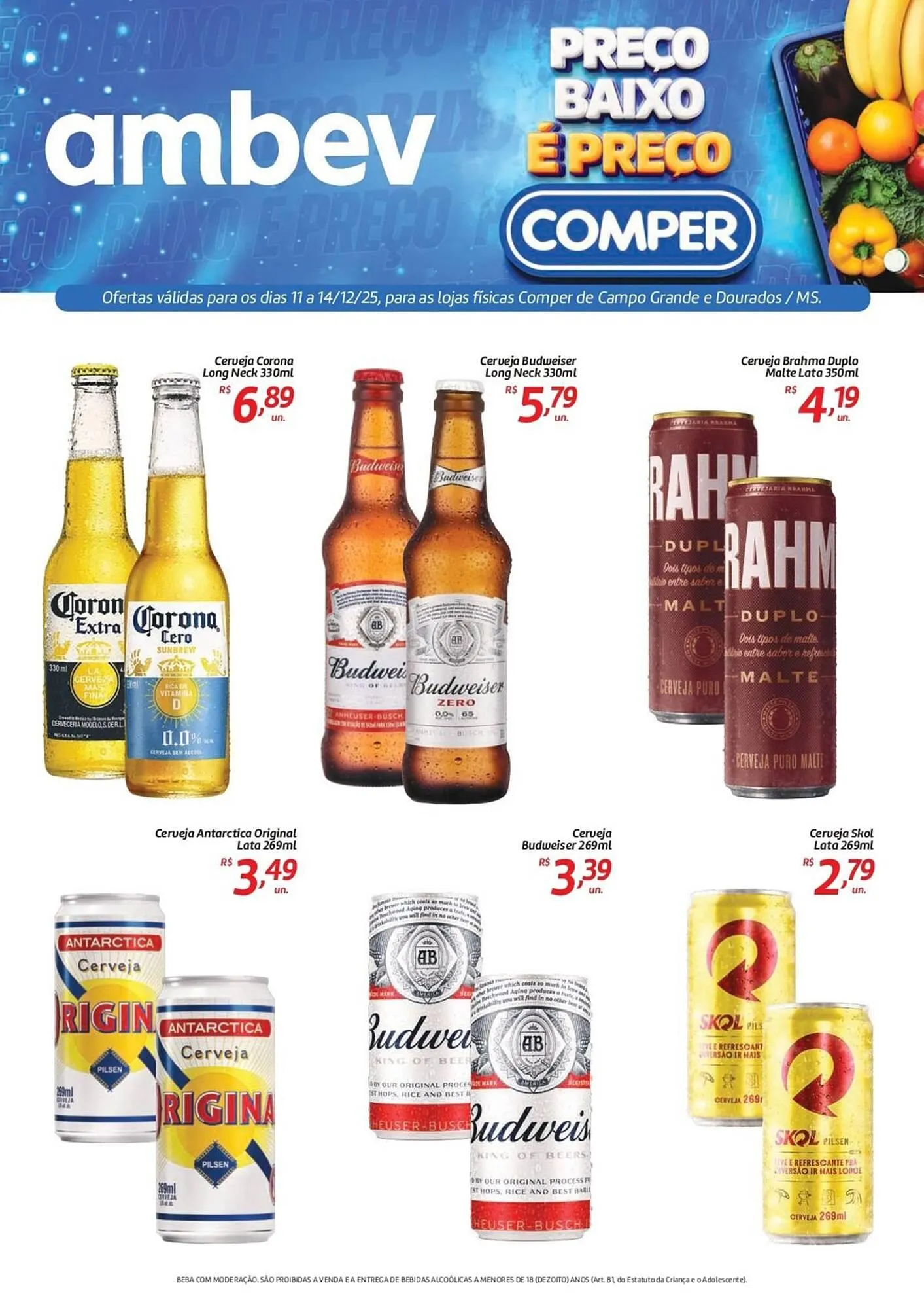 Encarte de Folheto Comper 12 de dezembro até 14 de dezembro 2025 - Pagina 1