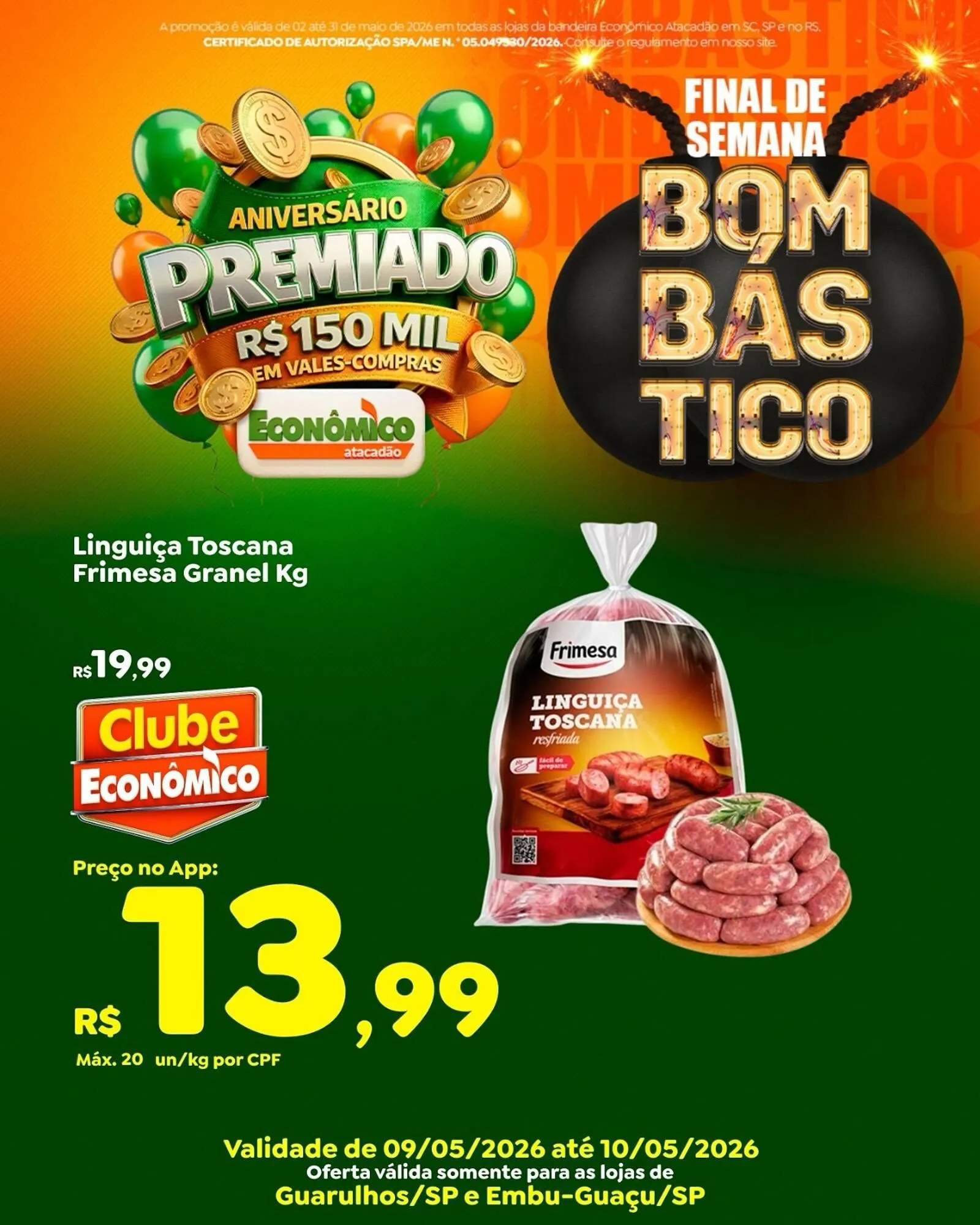 Encarte de Catálogo Econômico Atacadão 9 de maio até 10 de maio 2026 - Pagina 8