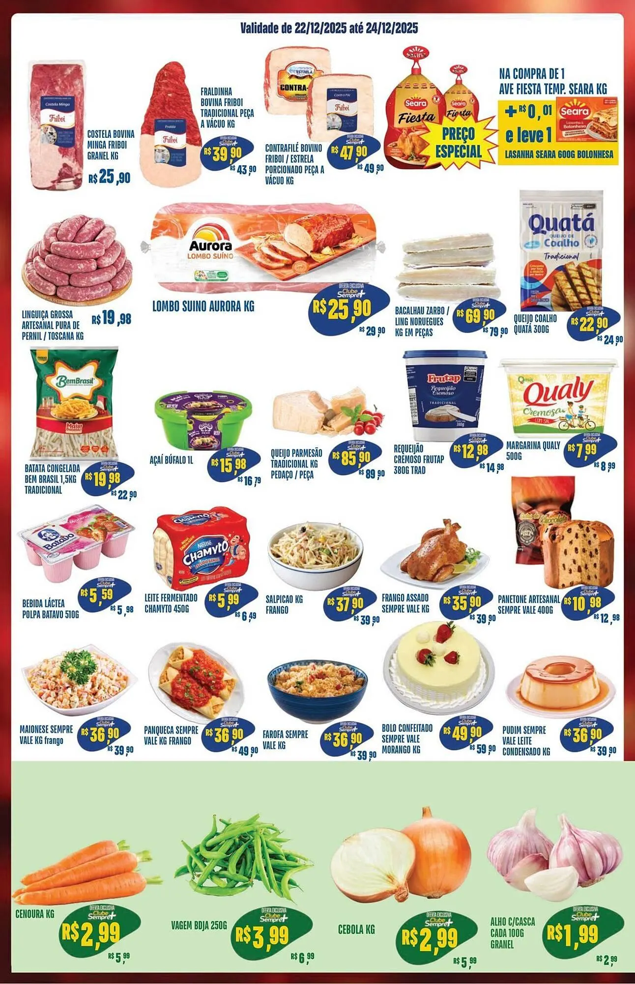 Encarte de Catálogo Sempre Vale Supermercados 22 de dezembro até 24 de dezembro 2025 - Pagina 2