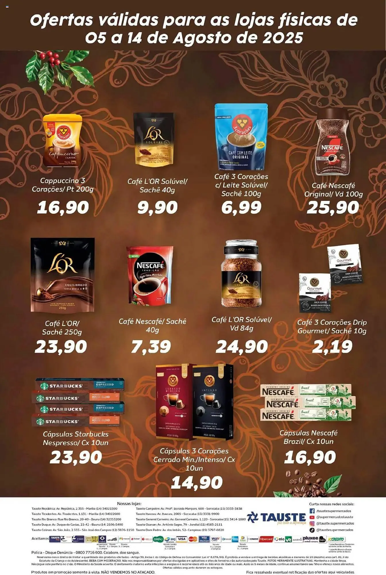 Encarte de Catálogo Supermercados Tauste 5 de agosto até 15 de agosto 2025 - Pagina 2