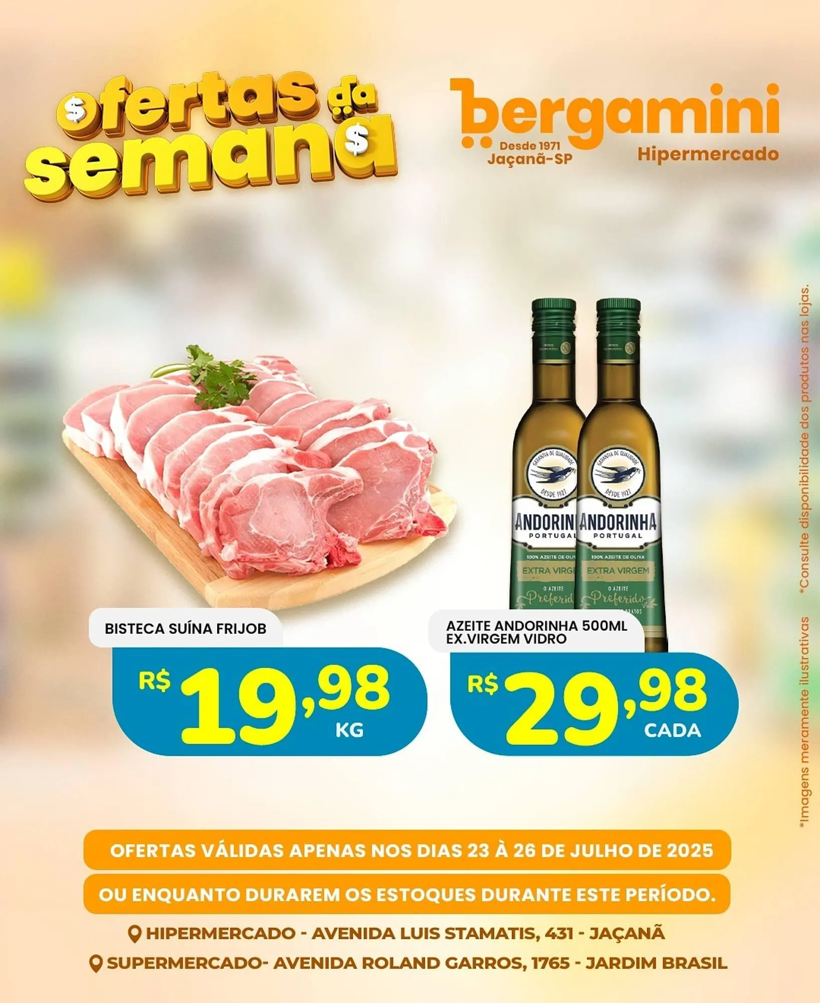 Encarte de Catálogo Supermercado Bergamini 23 de julho até 26 de julho 2025 - Pagina 3
