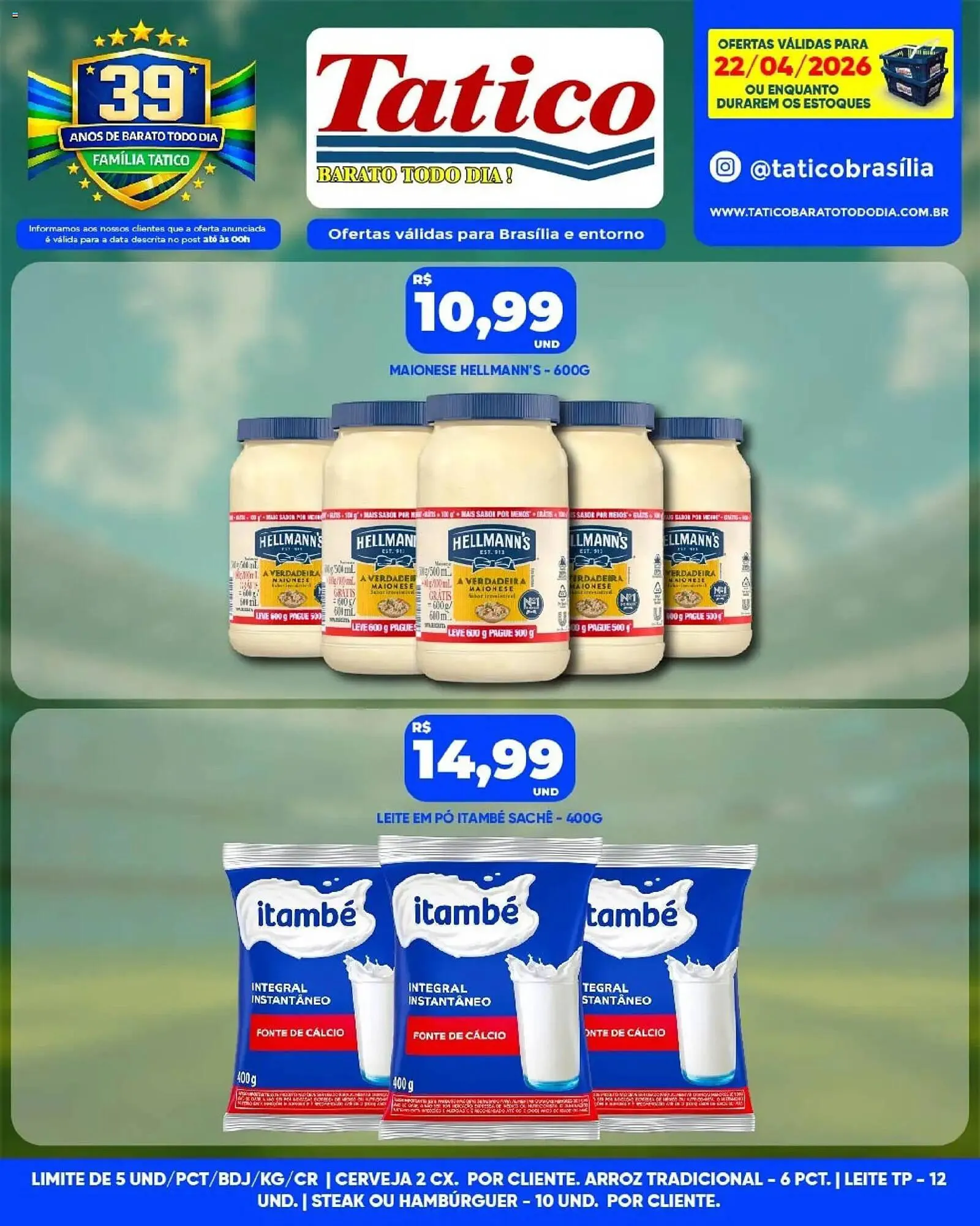 Encarte de Tabloide Tatico 22 de abril até 22 de abril 2026 - Pagina 11