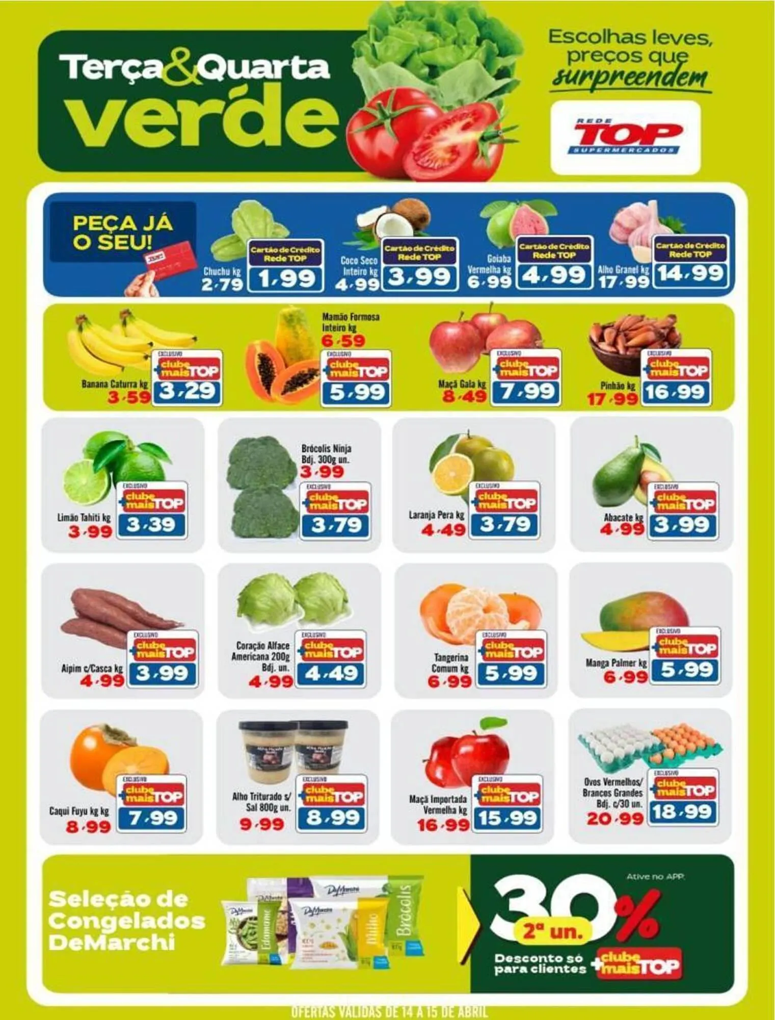 Encarte de Encarte Rede Top 14 de abril até 15 de abril 2026 - Pagina 1