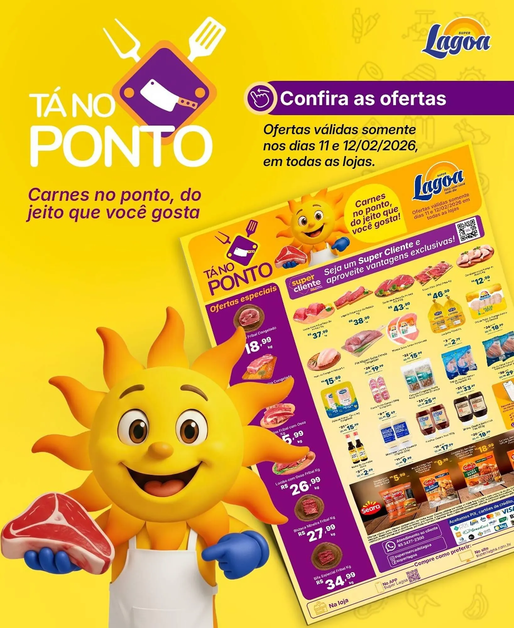 Encarte Super Lagoa - 1