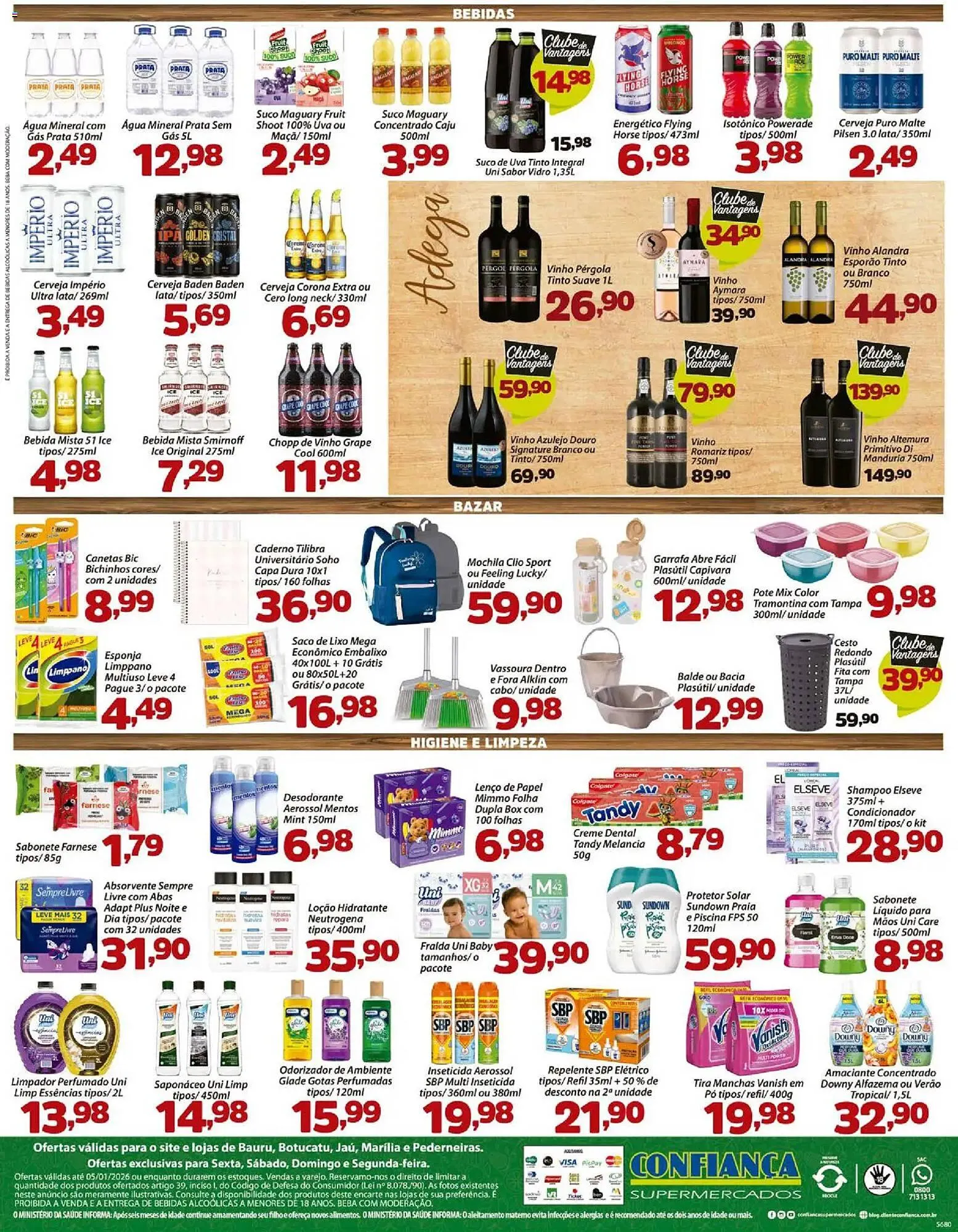 Encarte de Catálogo Confiança Supermercados 2 de janeiro até 5 de janeiro 2026 - Pagina 4