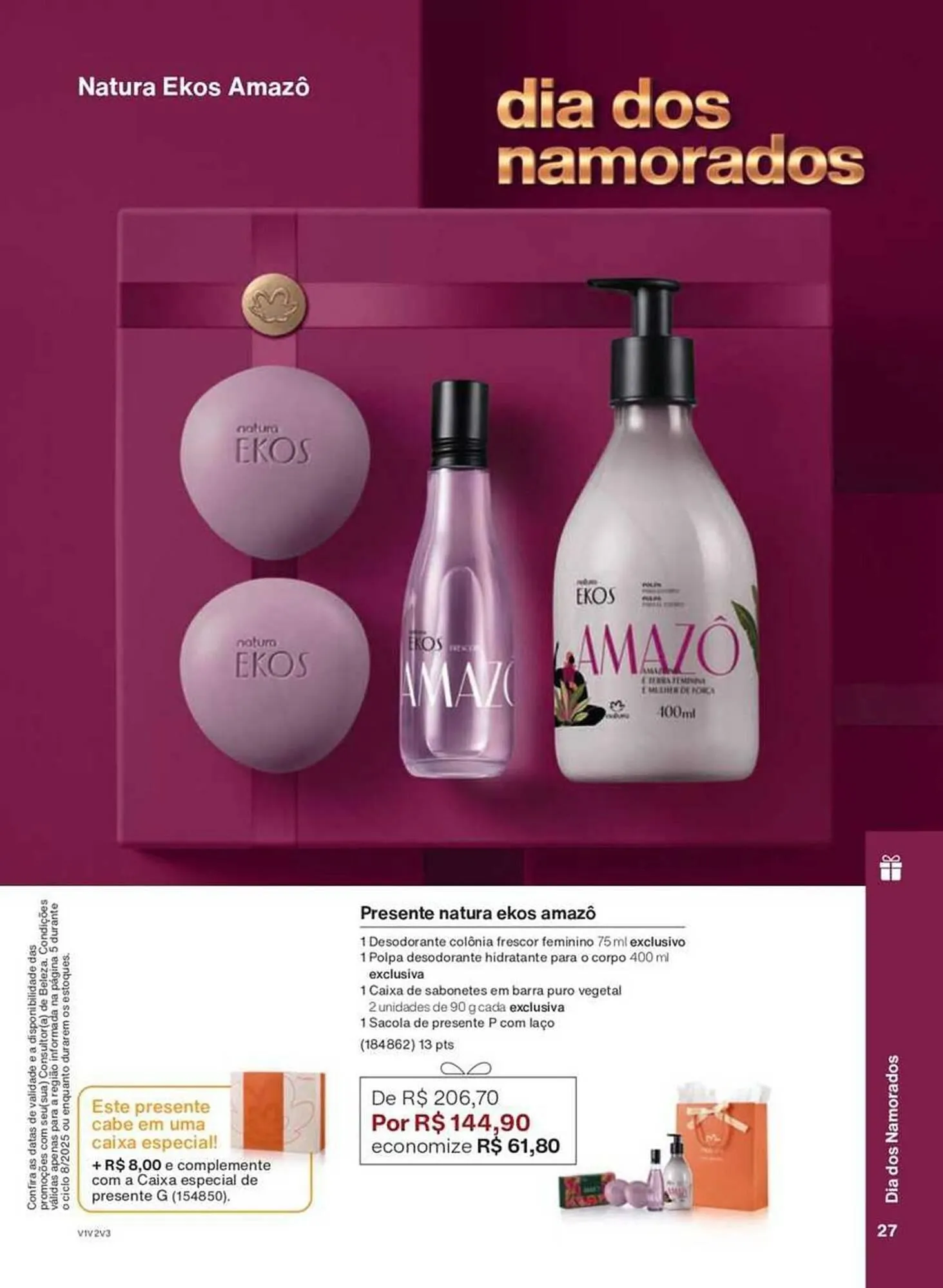 Encarte de Catálogo Natura 24 de abril até 30 de maio 2025 - Pagina 27