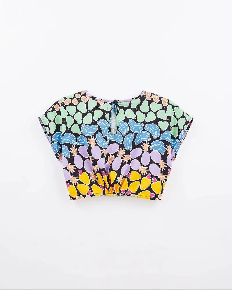 Blusa Malha Frutalicia Rainbow