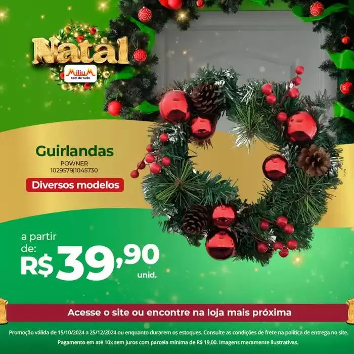 Encarte de Folheto De Ofertas Milium 28 de outubro até 25 de dezembro 2024 - Pagina 5