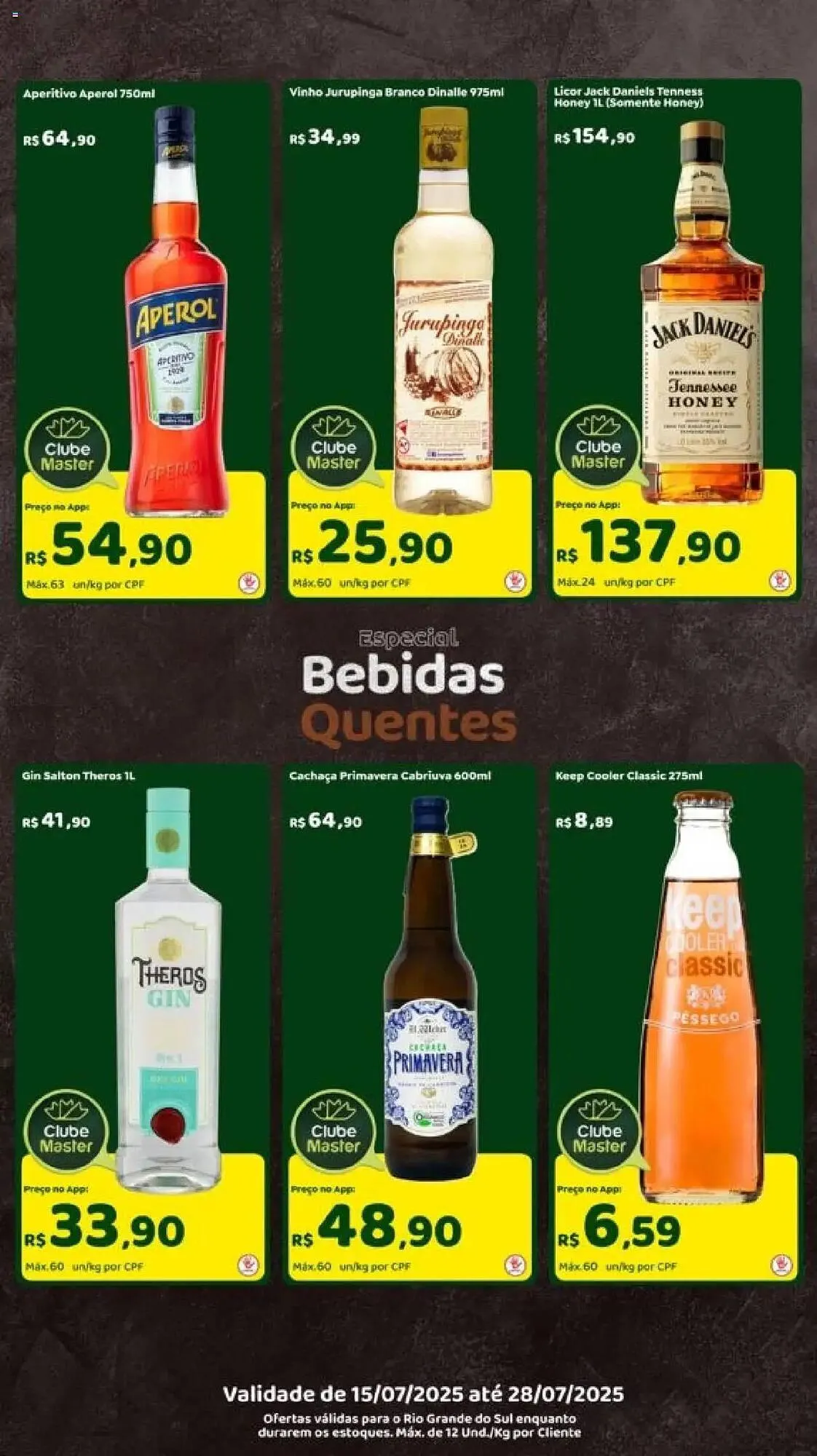 Encarte de Catálogo Master Supermercados 15 de julho até 28 de julho 2025 - Pagina 3