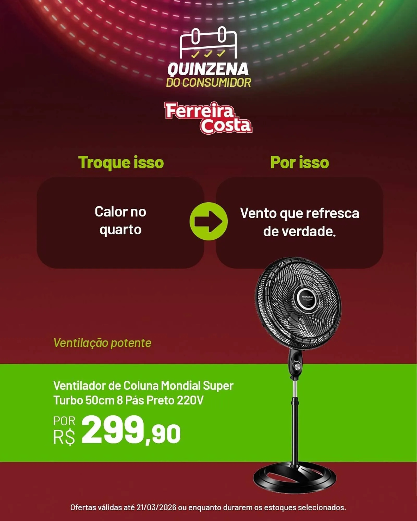 Encarte de Encarte Ferreira Costa 12 de março até 21 de março 2026 - Pagina 3