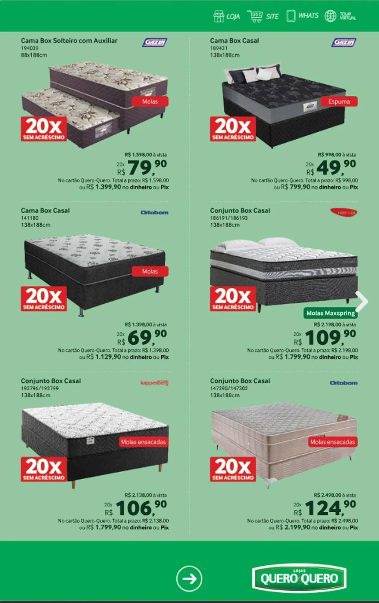 Encarte de Folheto Quero Quero 19 de fevereiro até 28 de fevereiro 2026 - Pagina 10