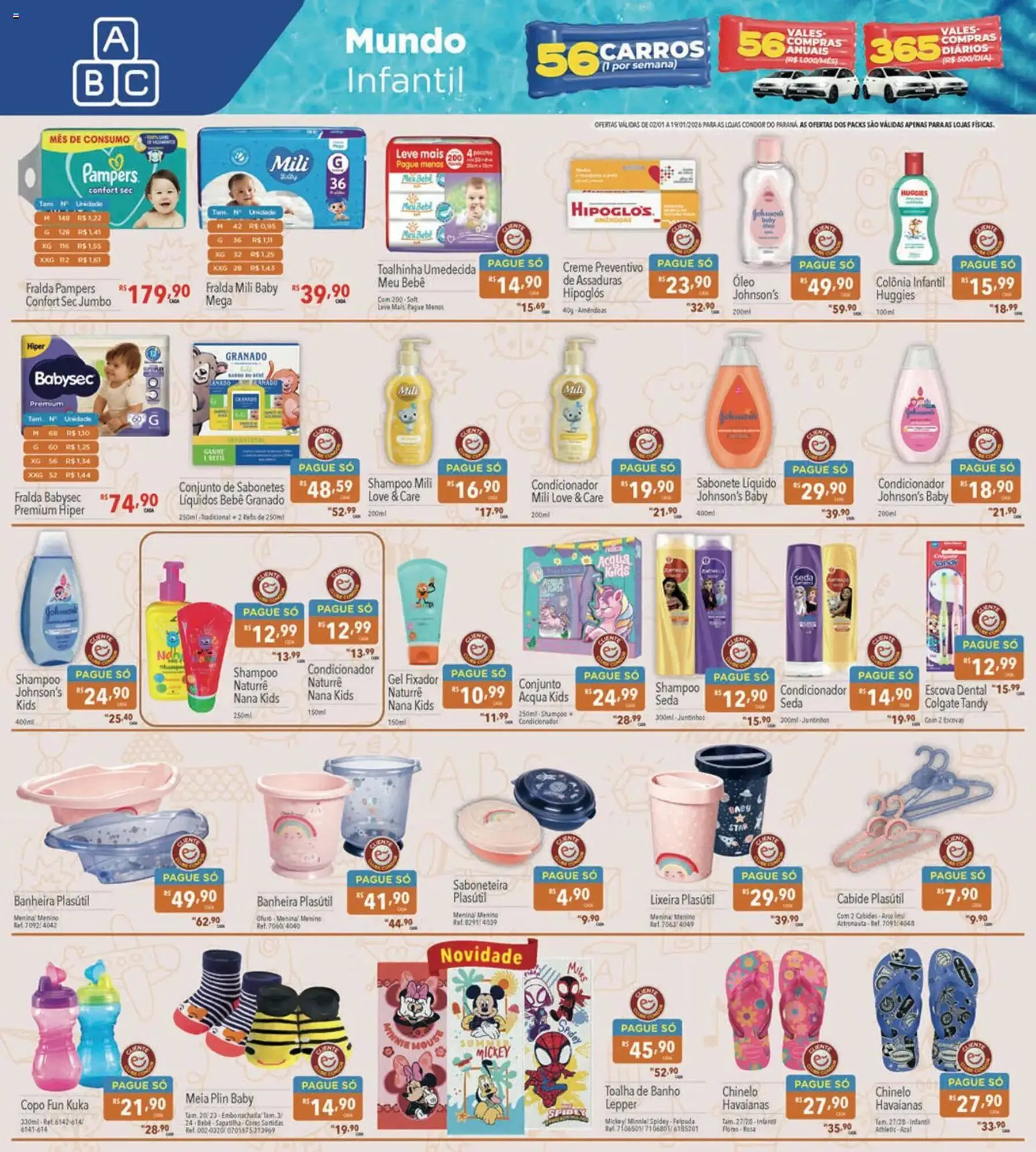 Encarte de Catálogo Supermercados Condor 2 de janeiro até 19 de janeiro 2026 - Pagina 24