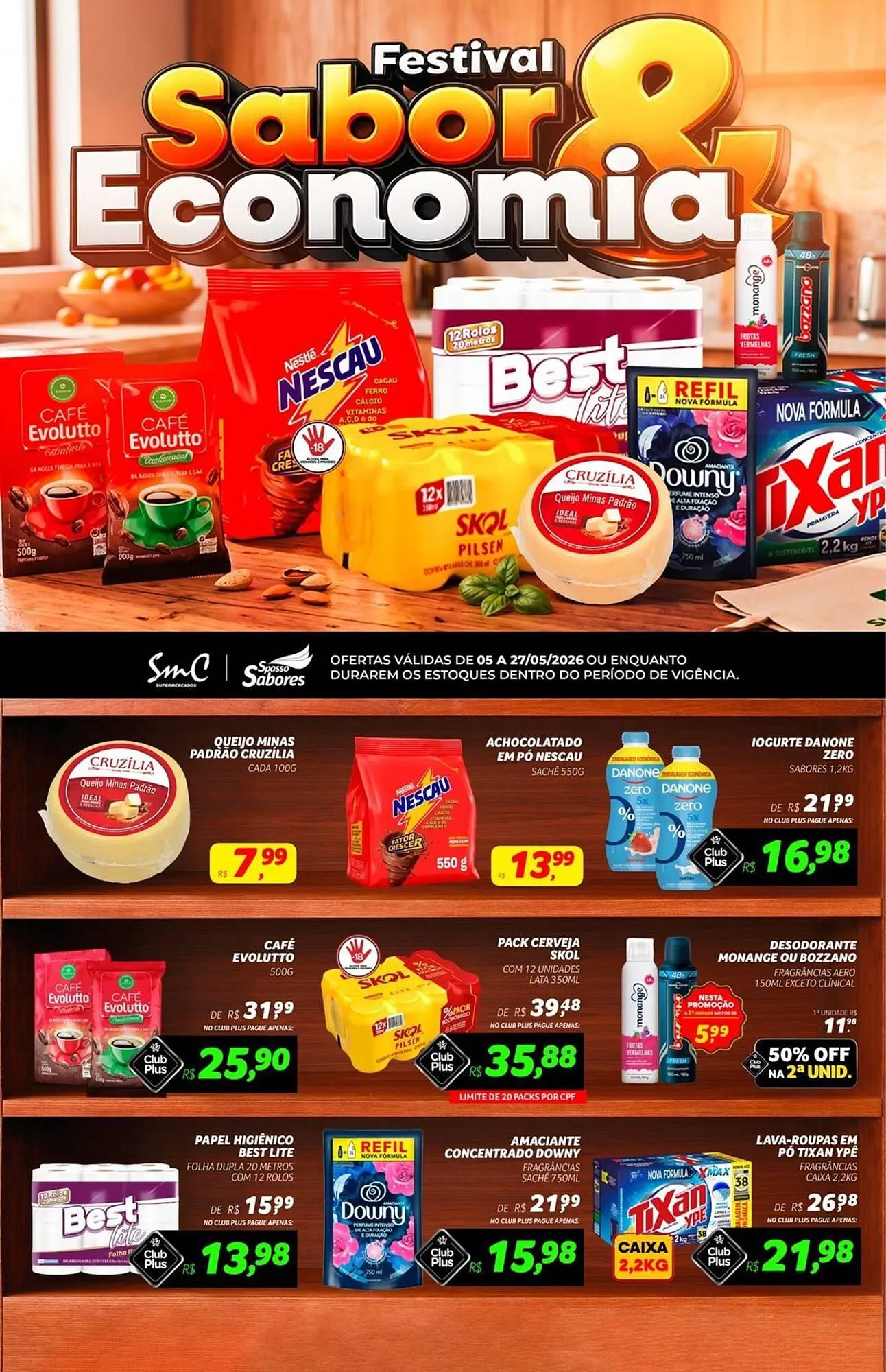 Encarte de Folheto Spasso Sabores 1 de maio até 27 de maio 2026 - Pagina 3