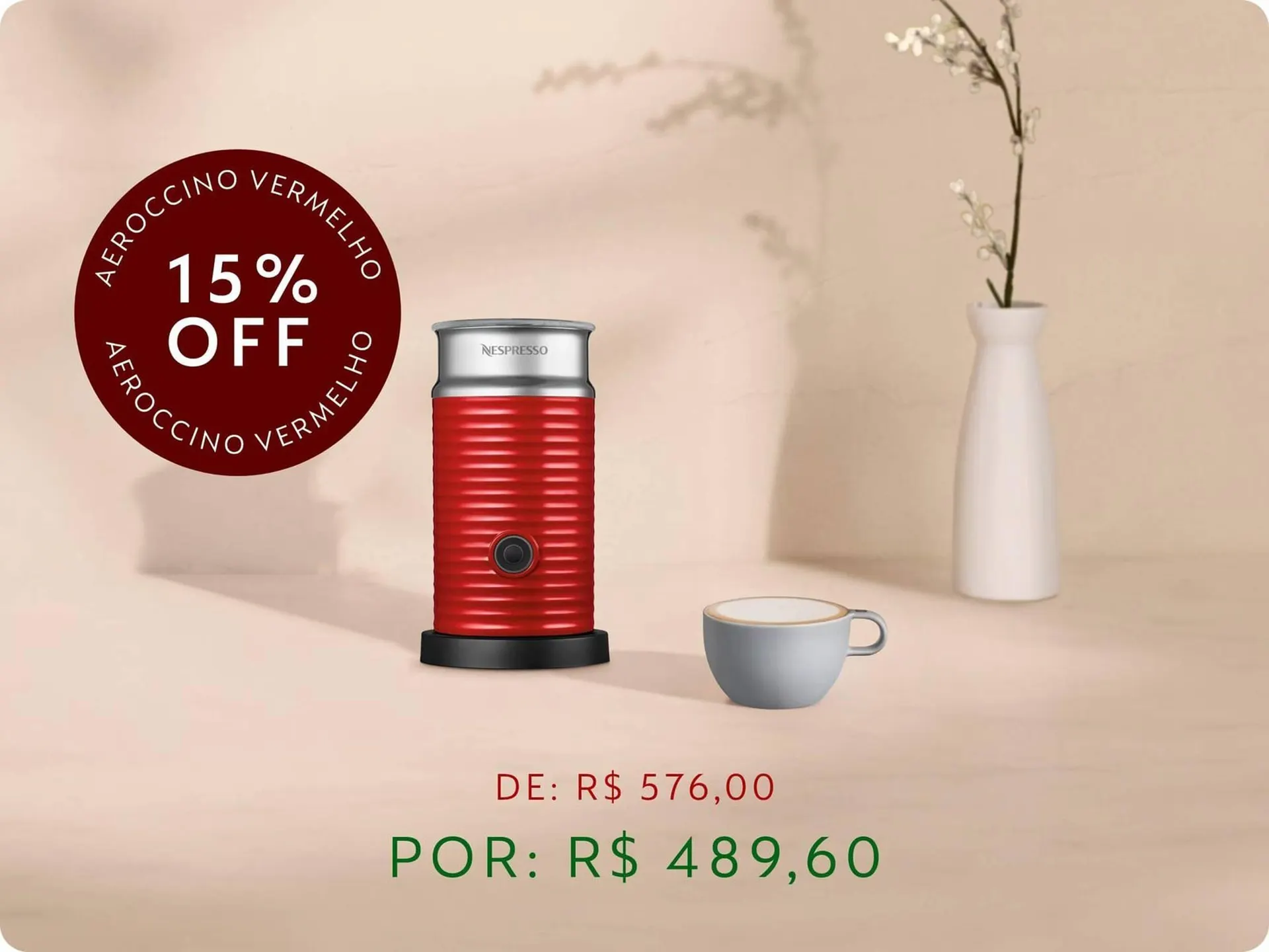 Encarte de Catálogo Nespresso 22 de julho até 5 de agosto 2025 - Pagina 1