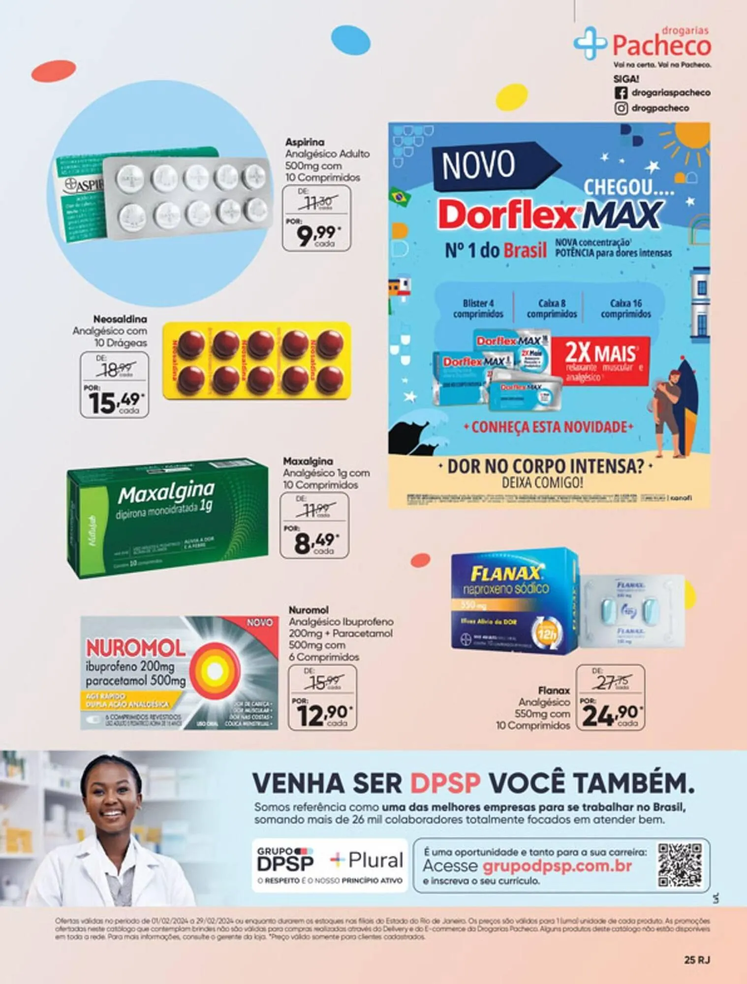 Encarte de Catálogo Drogarias Pacheco 1 de fevereiro até 29 de fevereiro 2024 - Pagina 25