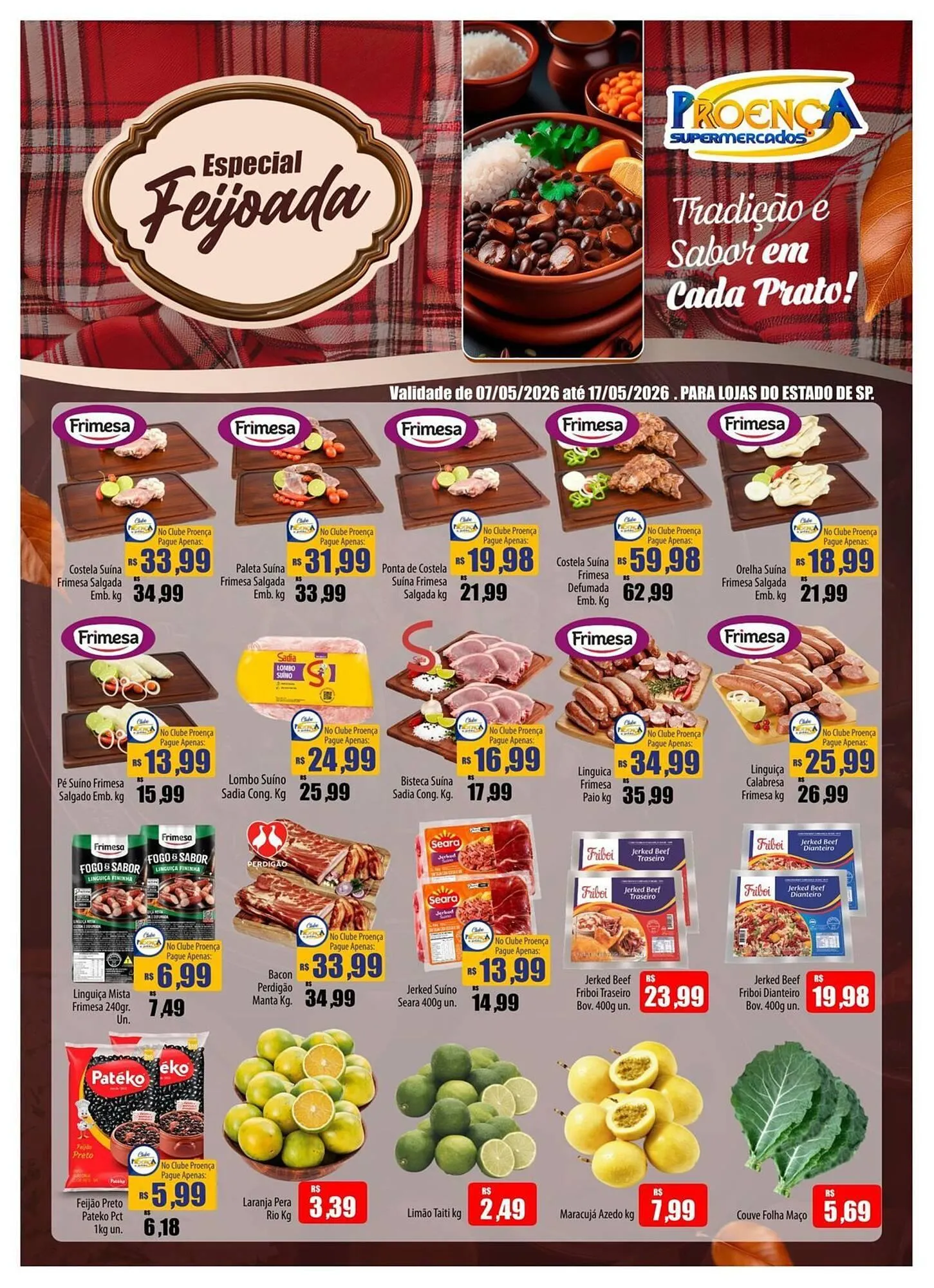 Encarte de Catálogo Proença Supermercados 12 de maio até 17 de maio 2026 - Pagina 1