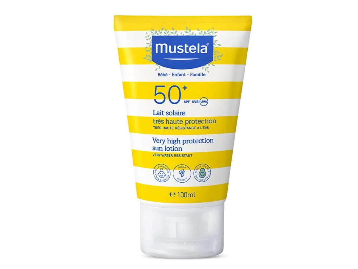 Protetor Solar Infantil Mustela Loção FPS50 100ml