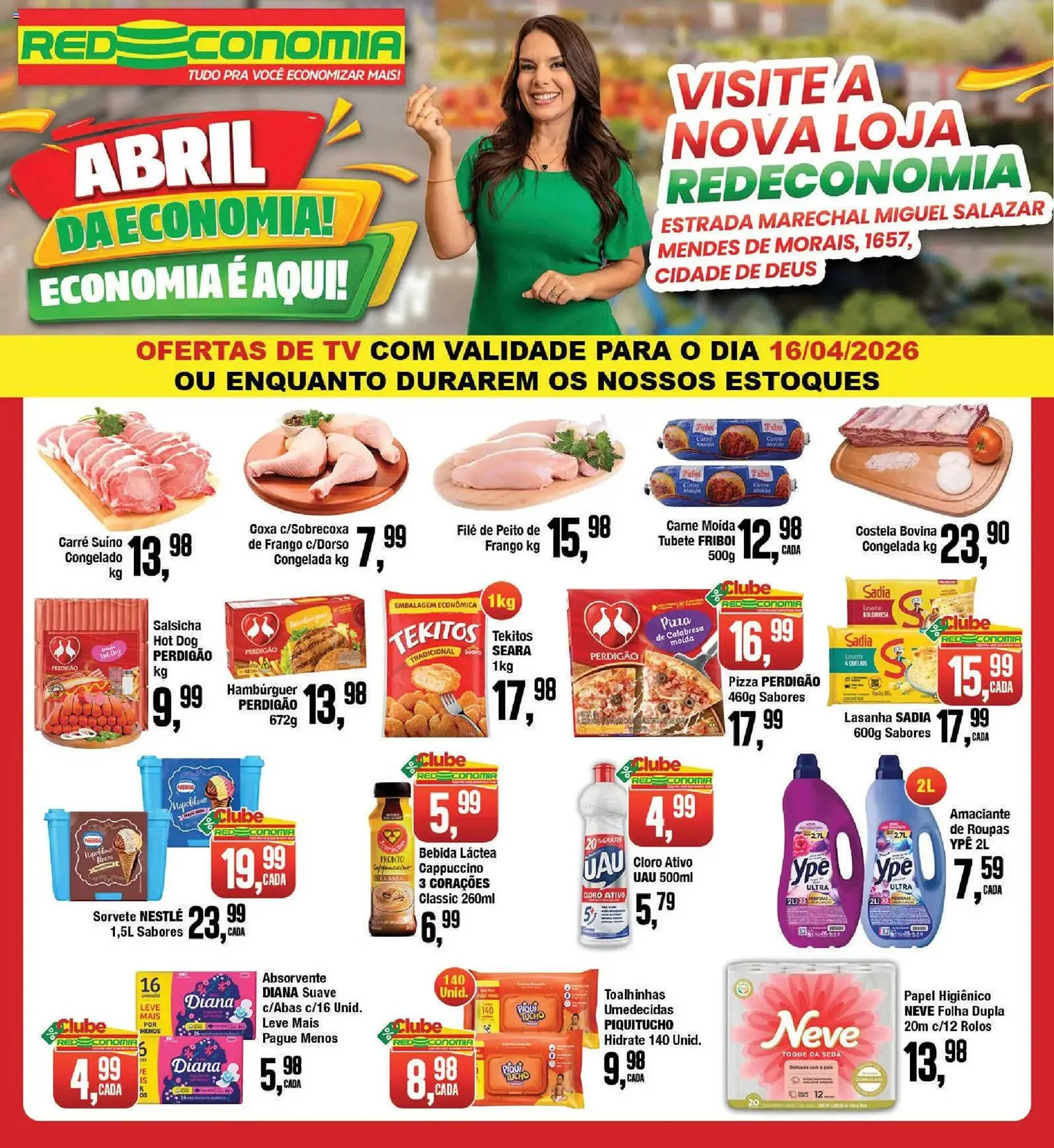 Encarte de Encarte Redeconomia 16 de abril até 24 de abril 2026 - Pagina 1